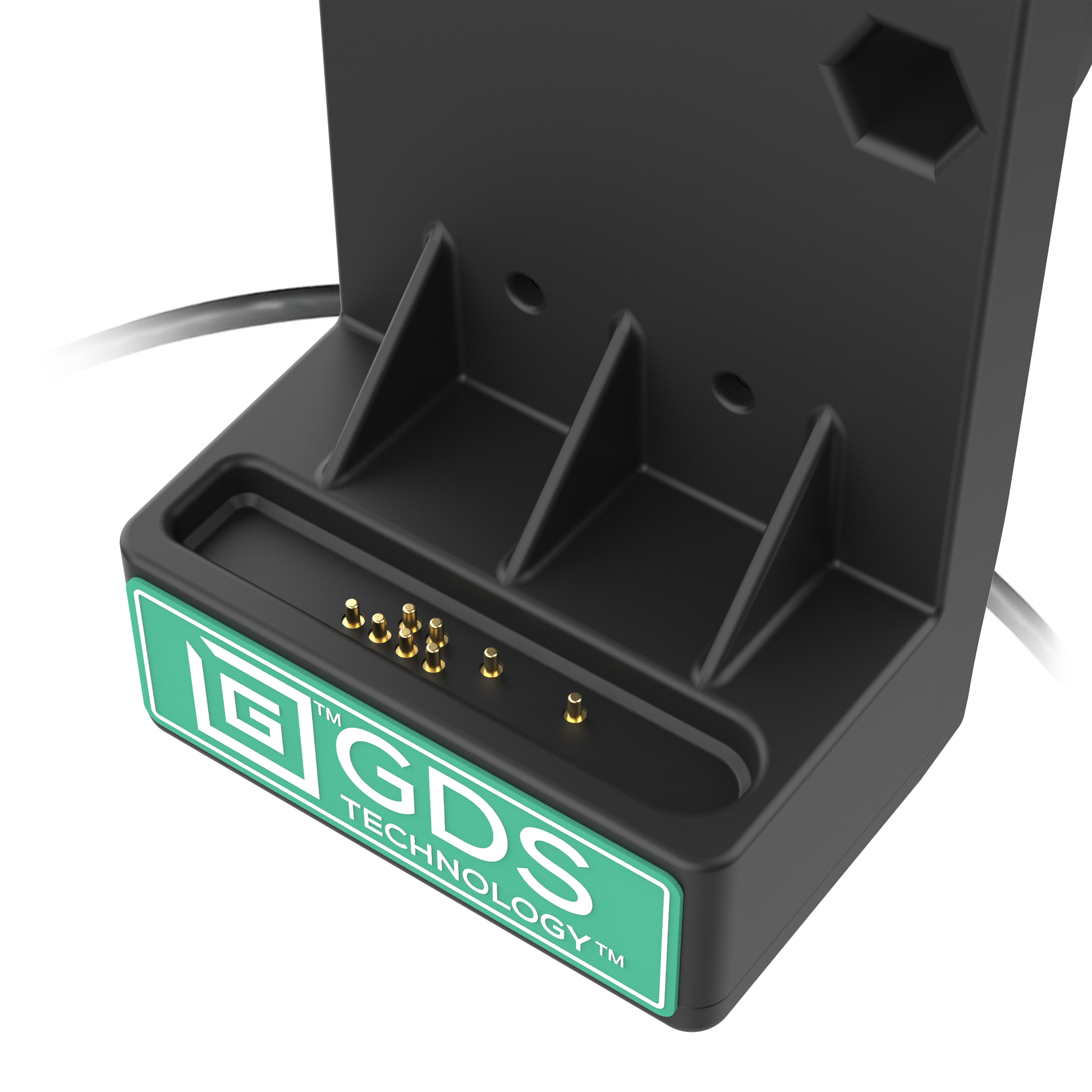GDS® Uni Conn™ Spring Loaded Power + Single USB C Dock - Universal Laptop Docking Station with Fast Charging | Perfect for Home Office, Remote Work & Multi-Device Setup (RAM GDS DOCK V12 U1CP CU)