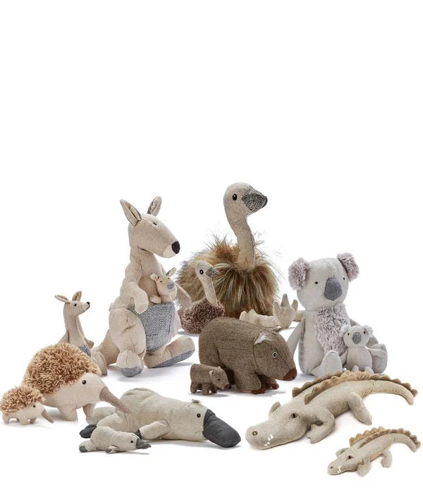 Karen the Croc Plush Toy - Australian Animal Stuffed Crocodile for Kids | Perfect for Playtime, Gifts & Nursery Decor