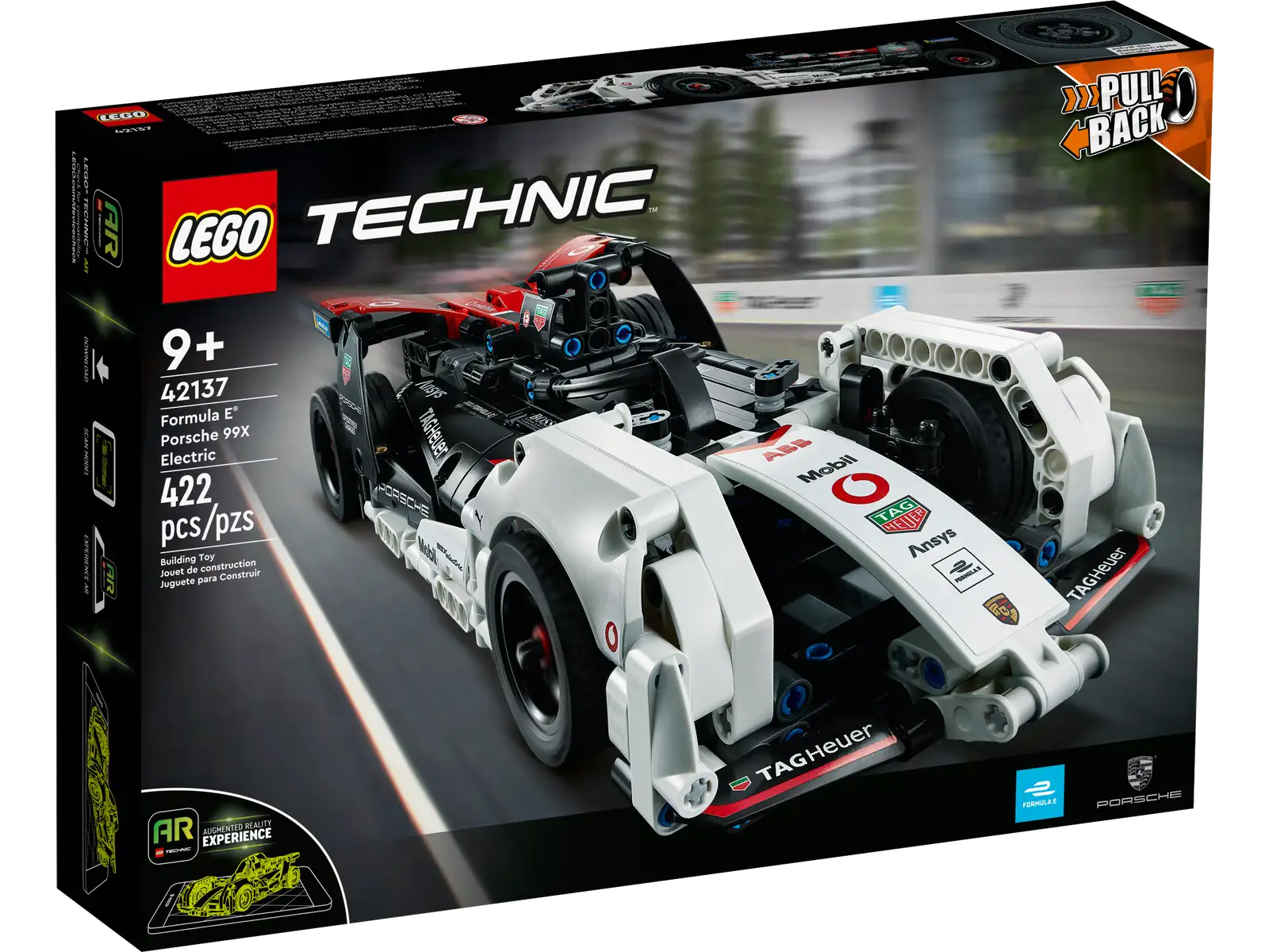 Formula E® Porsche 99X Electric Diecast Model Car - 1:18 Scale Collectible Racing Toy for Adults & Kids - Perfect for Display, Gifts, and Formula E Fans