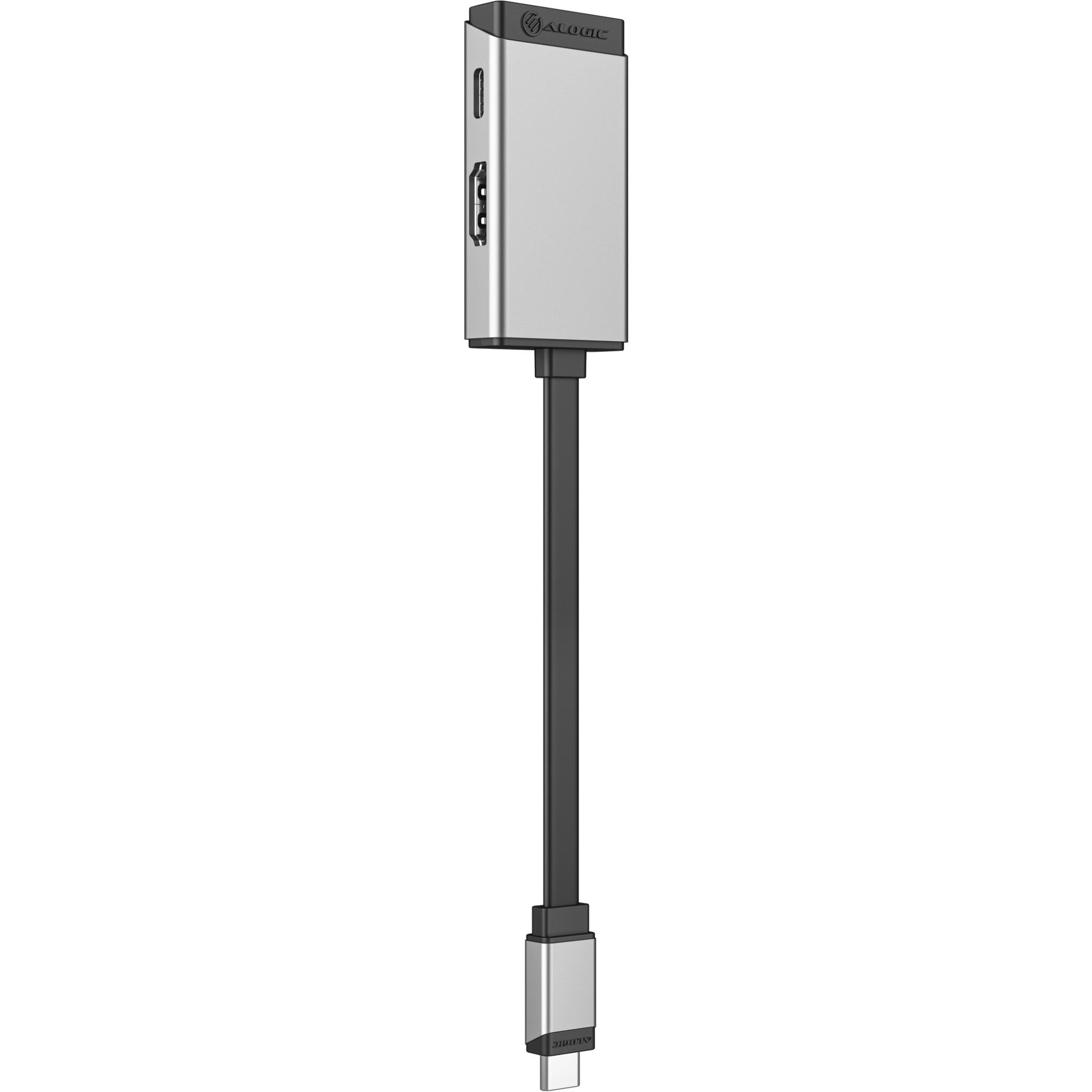 ALOGIC MagForce Duo Charge 2-in-1 USB C Adapter - Fast Charging Cable for iPhone & Android - Perfect for Travel, Office & Home Use
