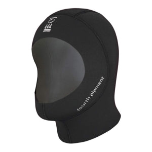 Fourth Element 3mm Neoprene Scuba Diving Hood - Warm & Comfortable Snorkeling Hood for Cold Water Diving, Spearfishing & Water Sports
