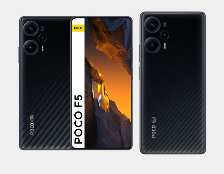 Xiaomi Poco F5 5G Smartphone - 256GB ROM 12GB RAM - Dual SIM GSM Unlocked (Black) - Fast Performance for Gaming, Streaming & Productivity