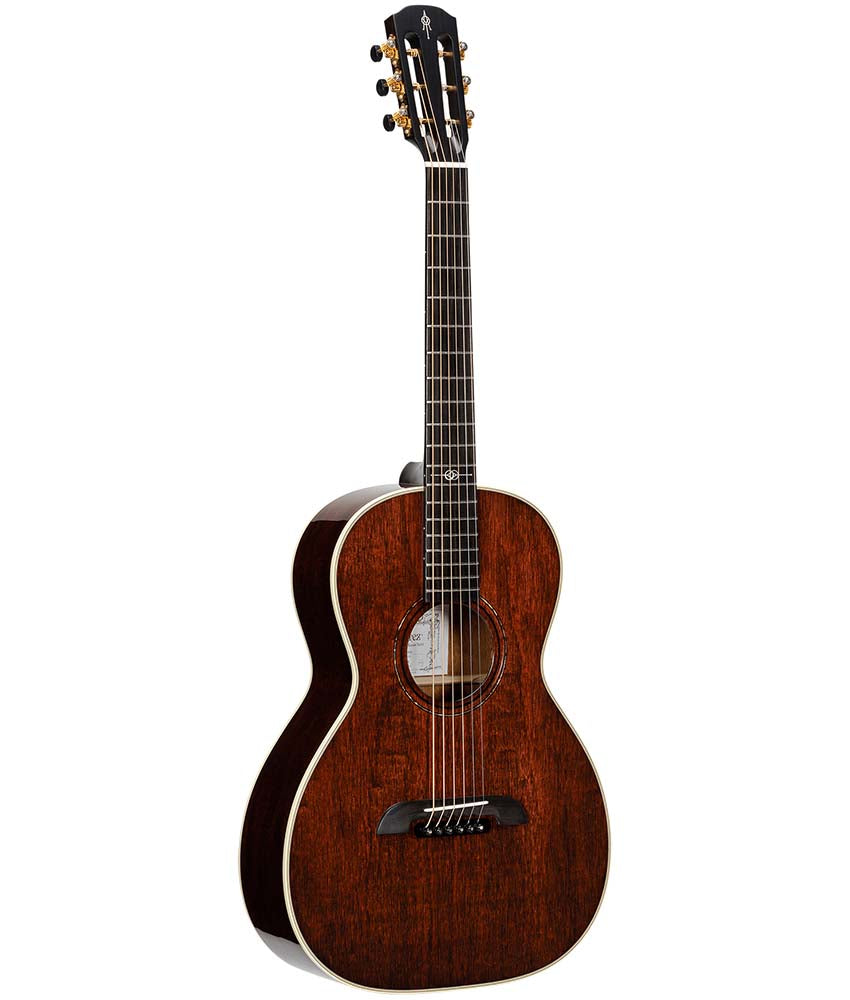 Alvarez Yairi PYM66HD Masterworks Parlor Acoustic Guitar - Solid Honduran Mahogany Top & Back | Perfect for Travel, Fingerstyle & Small Venue Performances