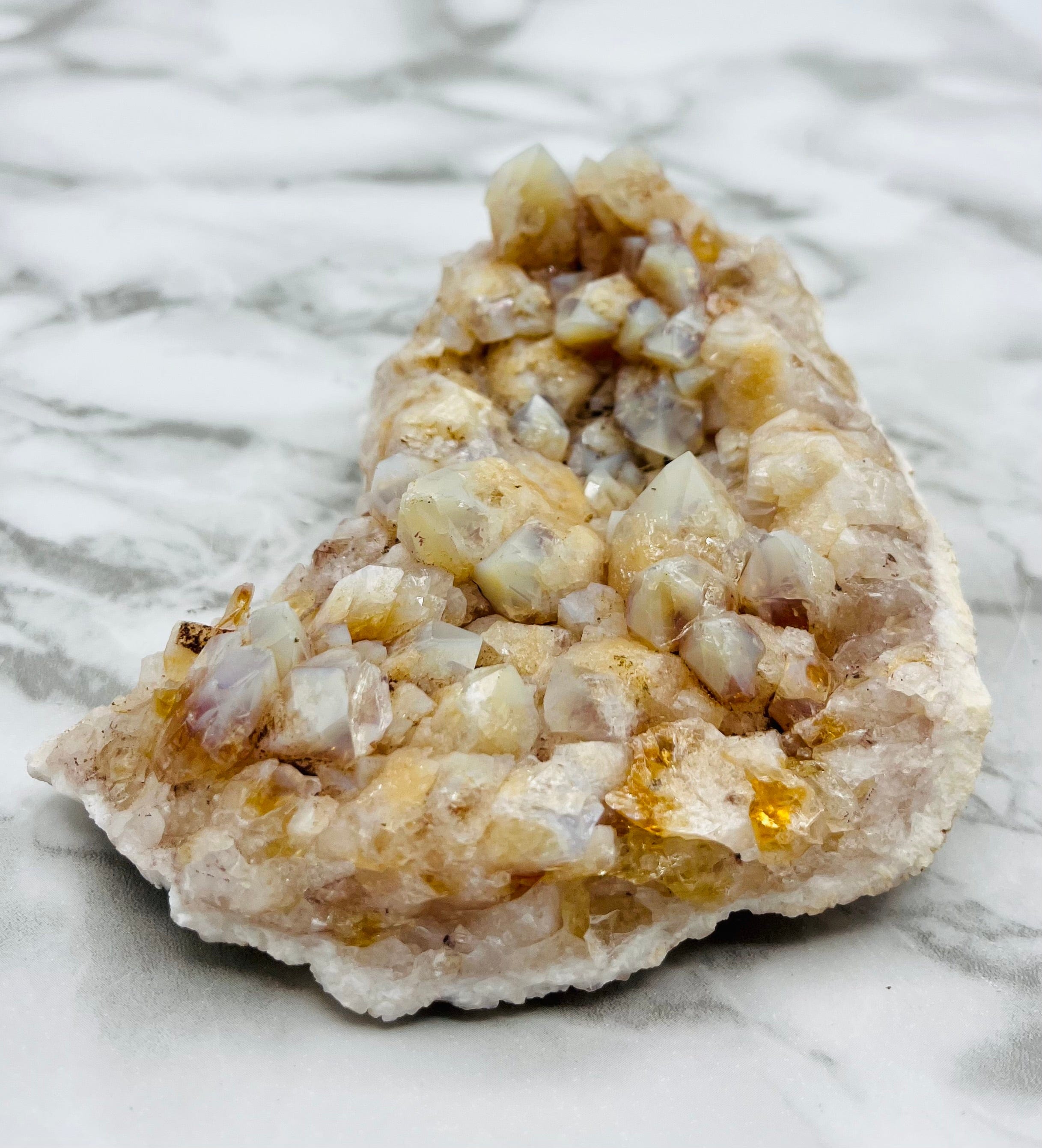 Natural Citrine Crystal Cluster - 29g Raw Citrine Stone for Healing, Meditation & Energy Work | Home Decor, Reiki, Chakra Balancing & Spiritual Gifts