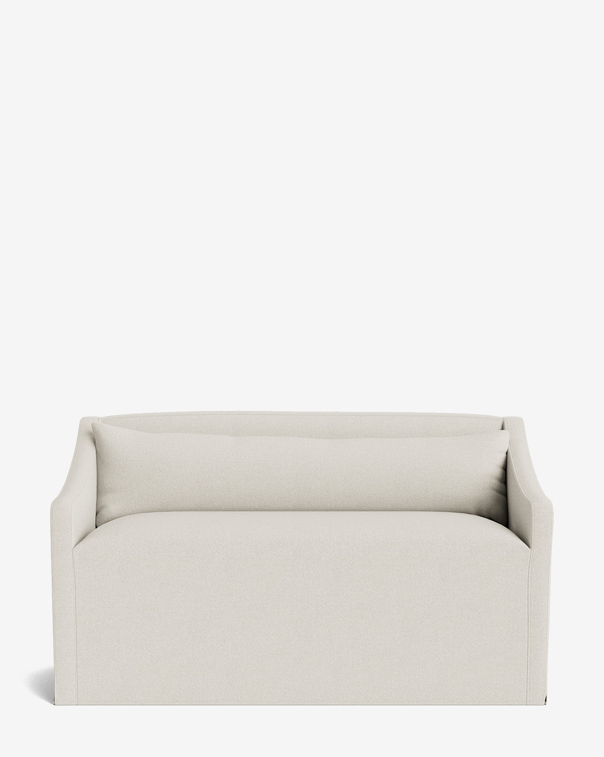 Olivier Slipcover Dining Bench - Washable Fabric Upholstered Seat with Removable Cover, Perfect for Kitchen, Dining Room, and Breakfast Nook