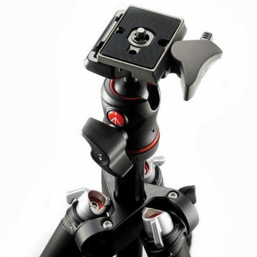 Manfrotto MKBFRA4-BH BeFree Compact Aluminum Travel Tripod - Lightweight & Durable for Photography & Videography - Perfect for Travel, Hiking & Outdoor Adventures