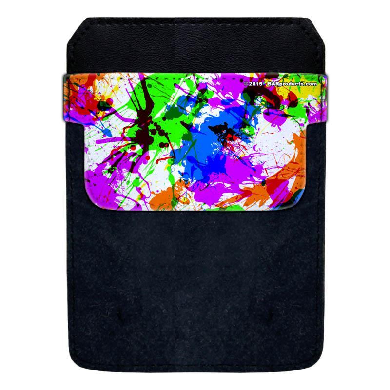 DekoPokit™ Bottle Opener with Paint Splatter Design - Back Pocket Protector for Beer Bottles - Perfect for Outdoor BBQs, Camping & Parties