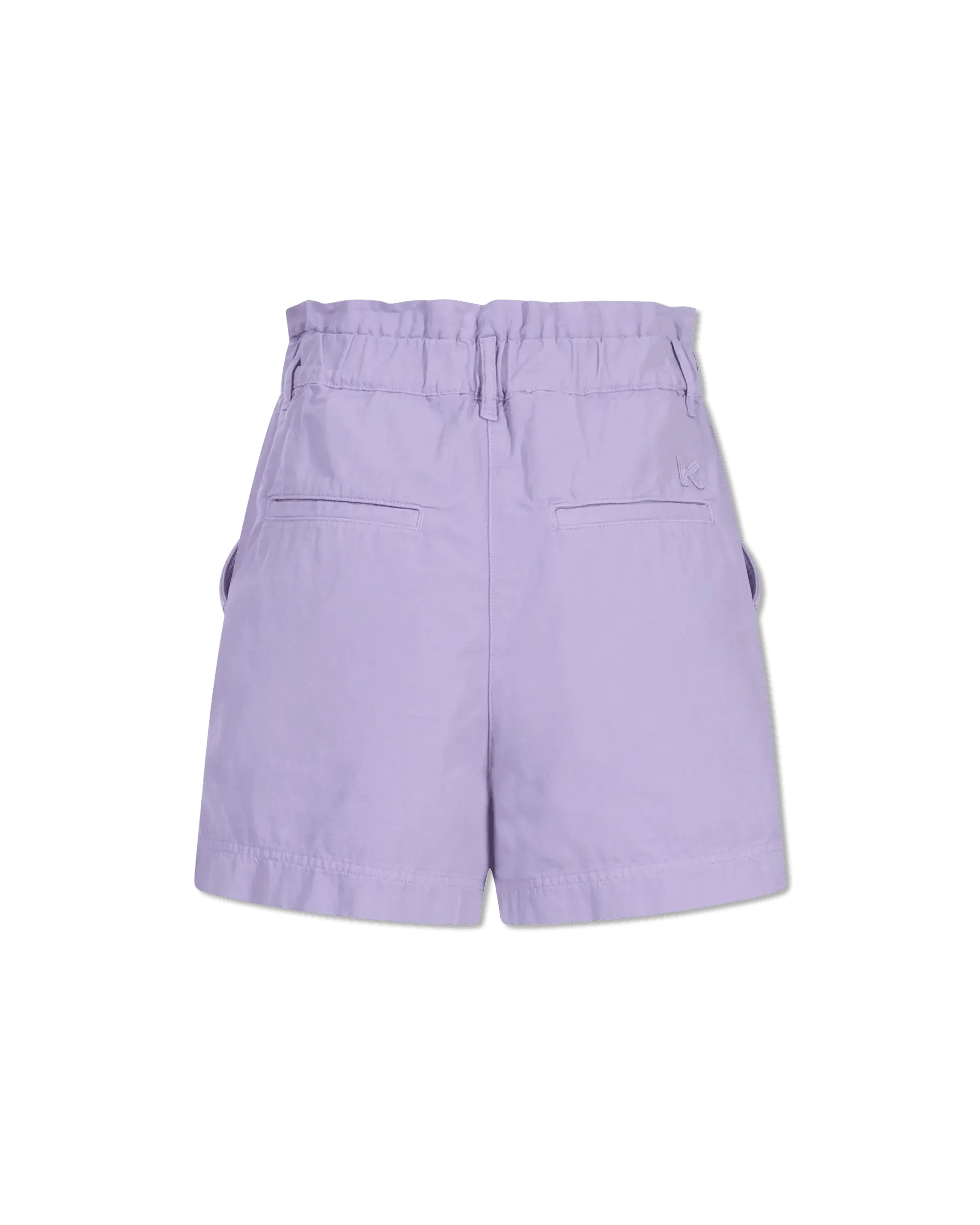 Stylish Paperbag Waist Cotton Shorts for Women - High Waisted Summer Casual Shorts with Drawstring - Perfect for Beach, Vacation & Everyday Wear