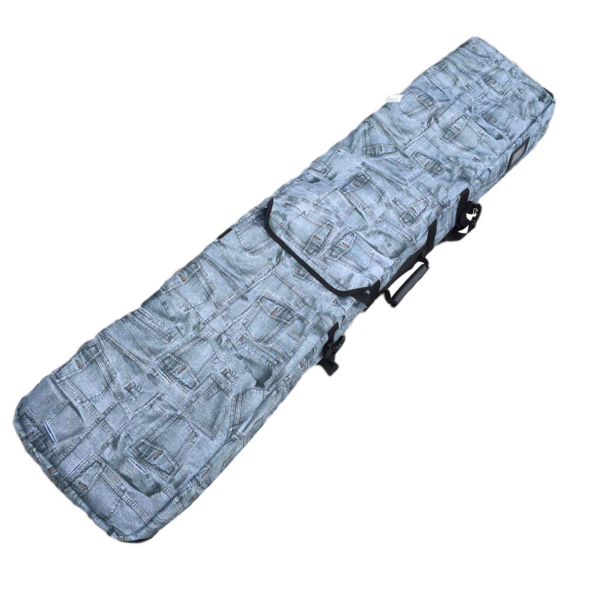 UNISTRENGH Padded Waterproof Snowboard Travel Bag for Airplane - 165cm Snowboard Storage & Protection - Perfect for Ski Trips & Winter Sports Travel