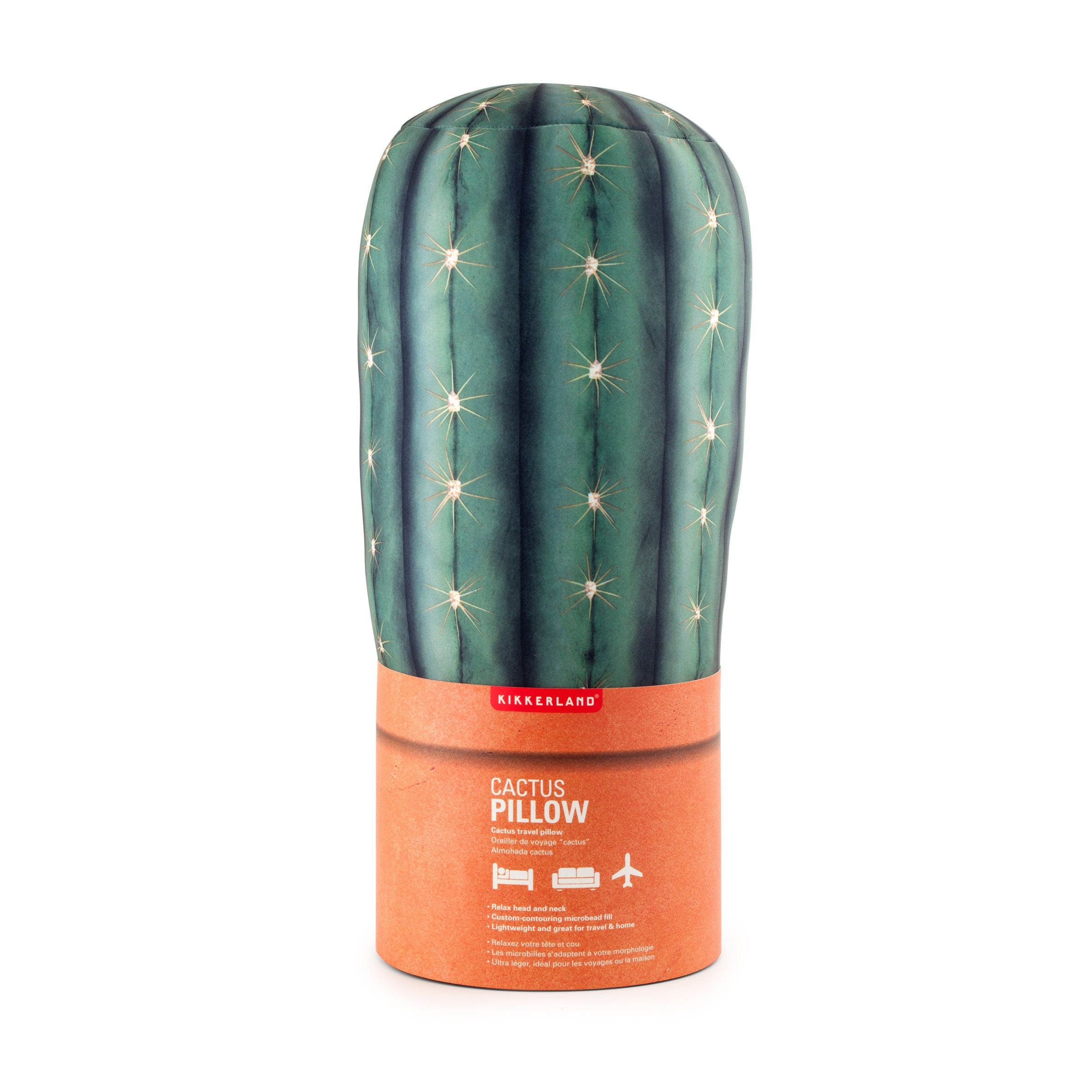 Cactus Head Rest Pillow - Comfortable and Stylish Neck Support for Travel, Office, and Home Use - Perfect for Airplanes, Cars, and Relaxation