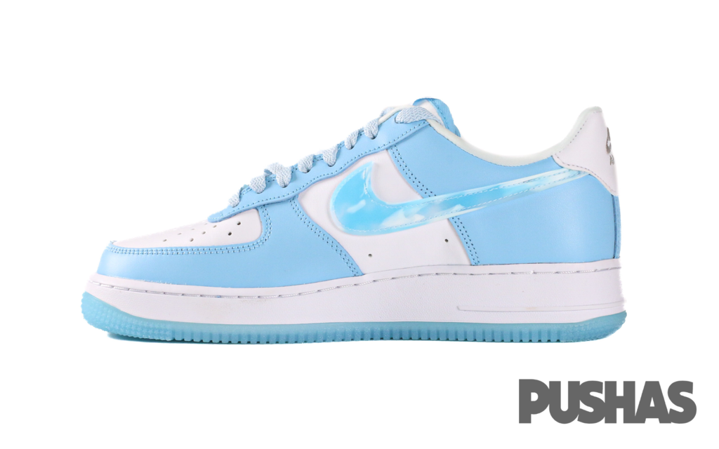 Nike Air Force 1 Low 'Blue Nail Art' Women's Sneakers (2022) - Casual Streetwear & Fashion Statement for Everyday Wear