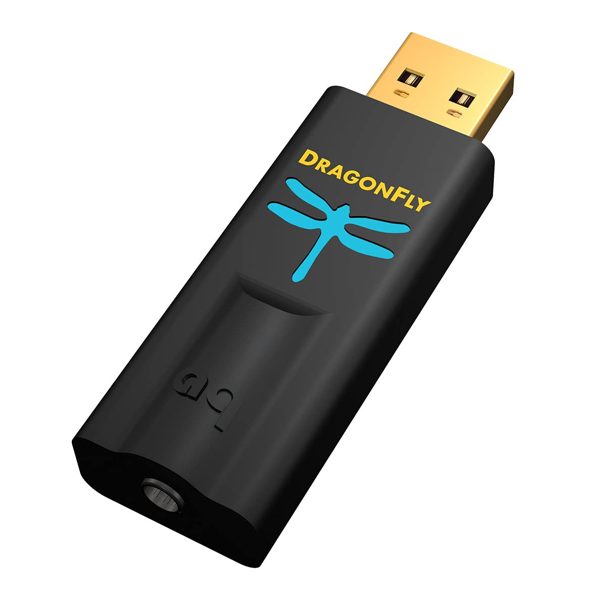 AudioQuest DragonFly Black v1.5 USB DAC Headphone Amplifier - Hi-Fi Digital to Analog Converter for Computer & Smartphone - Perfect for Home Audio, Studio Recording & Portable Listening