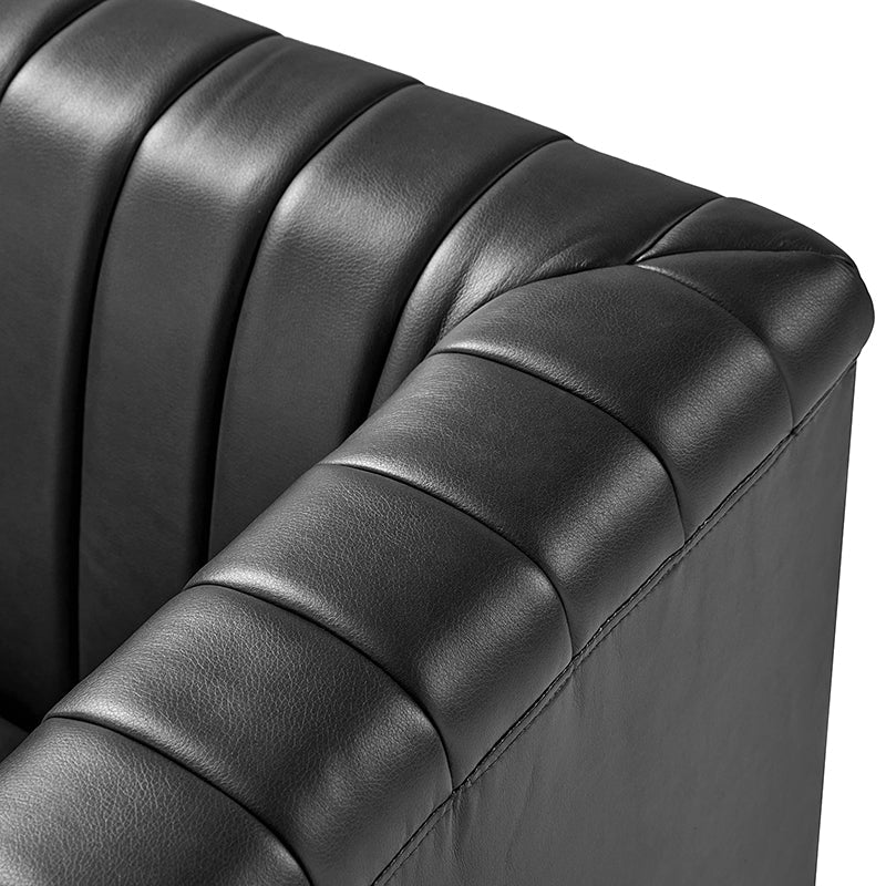 Diego Classic 360 Degree Swivel Office Chair with Square Arms - Ergonomic Desk Chair for Home Office, Gaming, and Conference Room Use