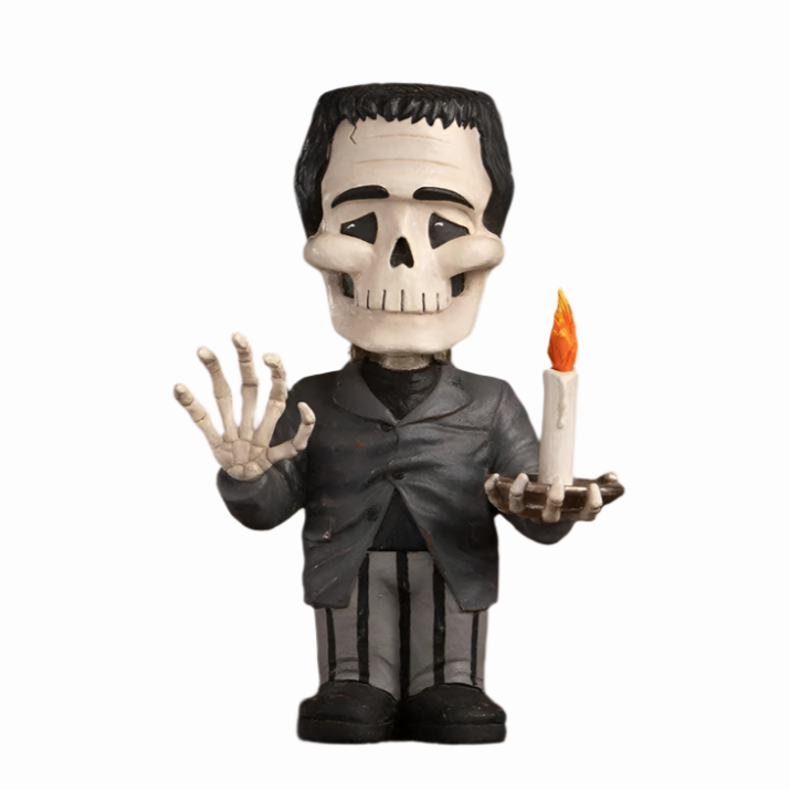 Franken Skelly Halloween Decor by Bethany Lowe Designs - Spooky Skeleton Figure for Home, Party & Outdoor Halloween Decorations