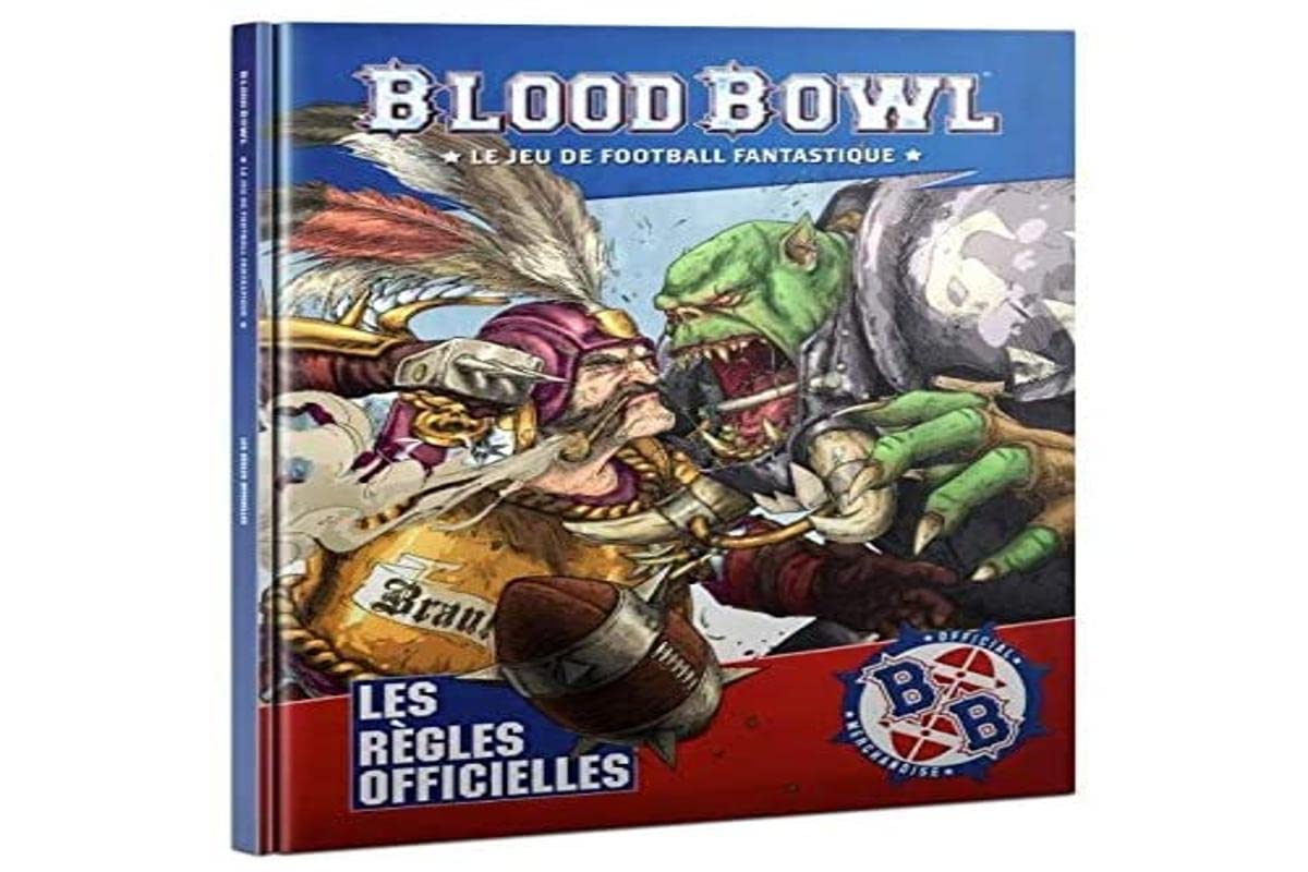 Games Workshop Blood Bowl - Seconde Saison : Règles Officielles (FR) - Guide Complet pour les Joueurs de Stratégie et de Jeux de Société
