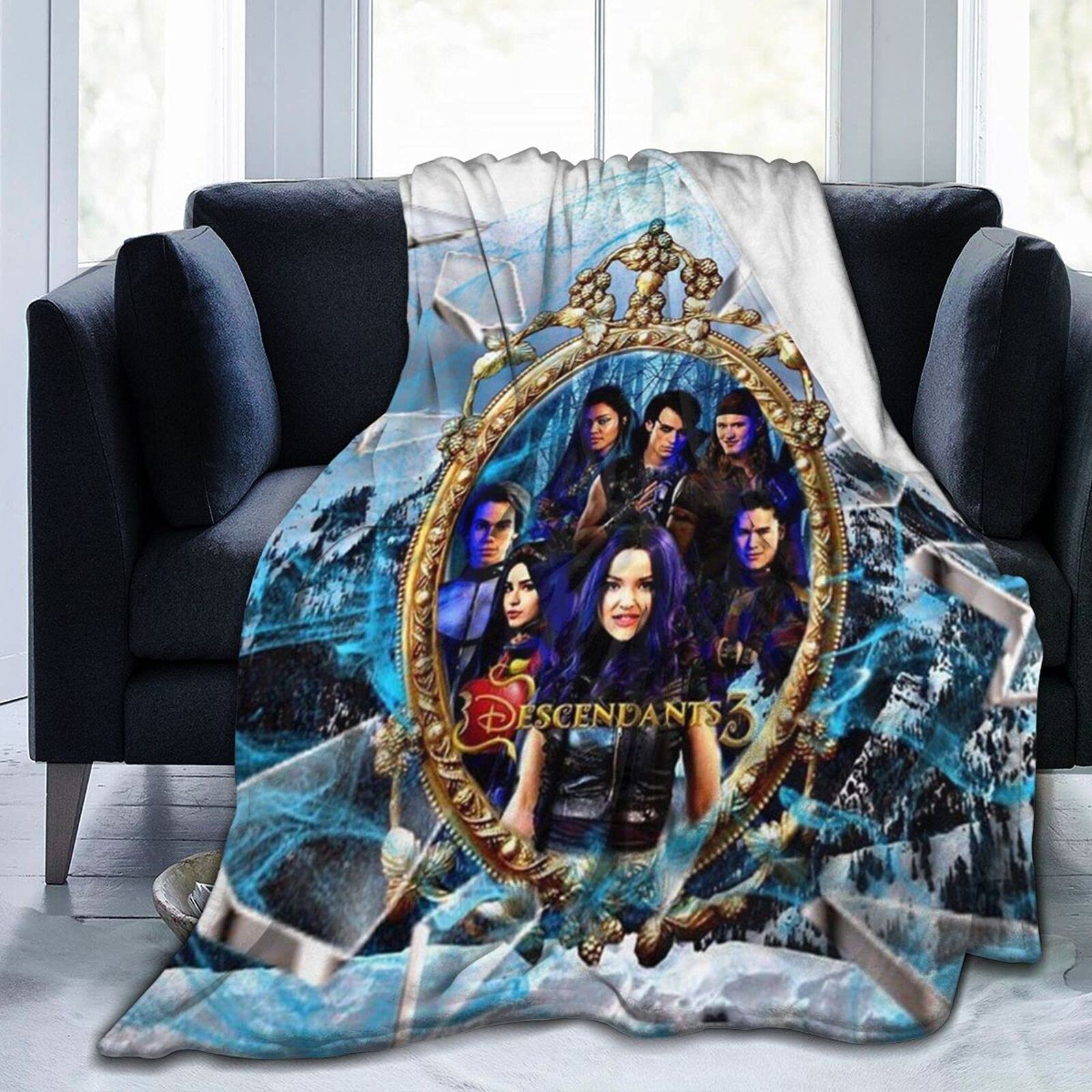 Ultra-Soft Micro Fleece Blanket - Warm & Lightweight All-Season Throw for Kids & Adults - 80