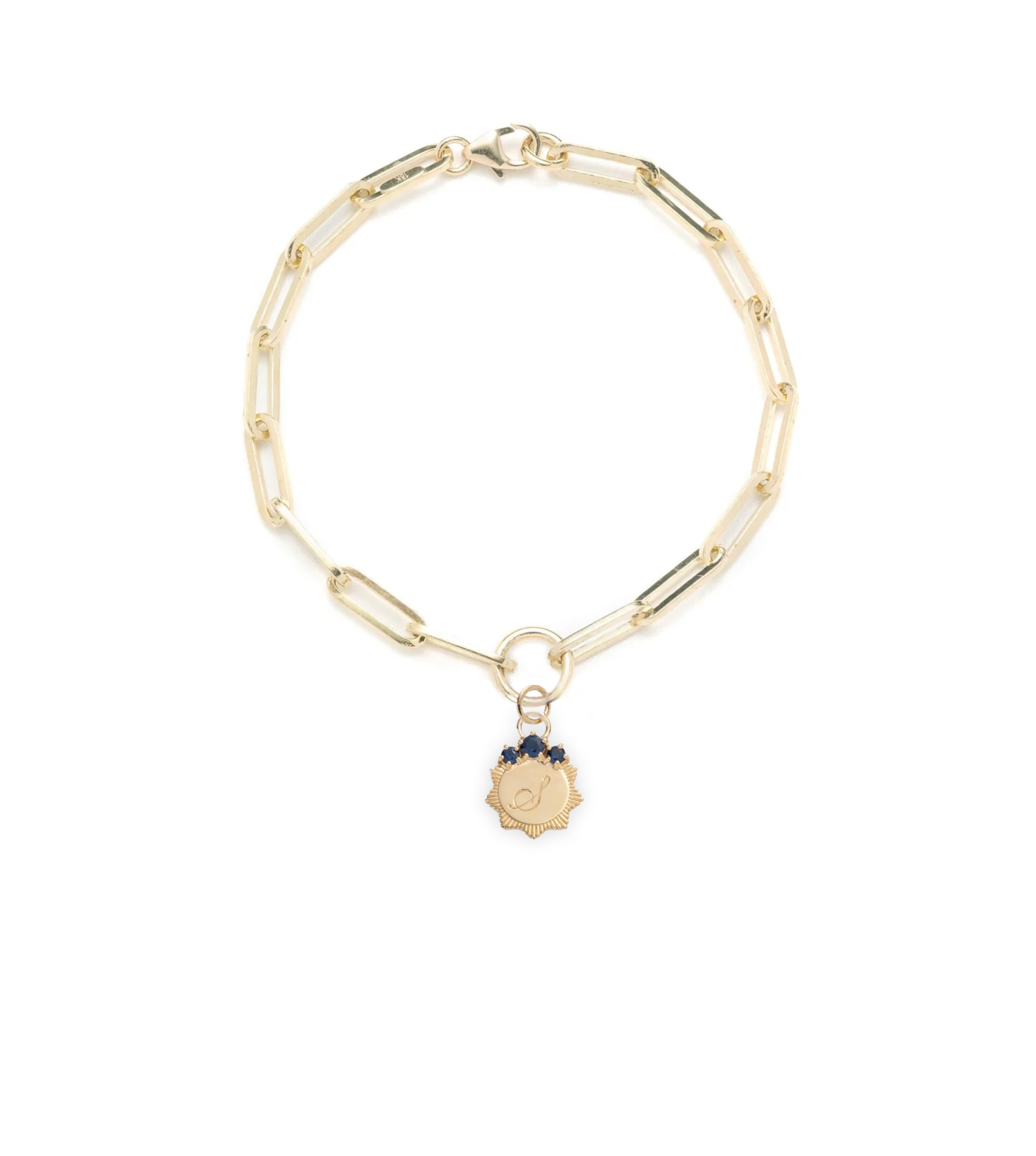 Personalized Engravable Birthstone Bracelet - Classic Fob Clip Chain Jewelry for Women | Perfect Gift for Birthday, Anniversary & Mother's Day | Everyday Wear & Special Occasions