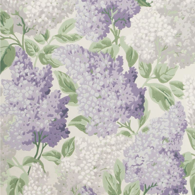 Cole & Son Lilac Dove White Floral Print Wallpaper - Premium Peel & Stick Wallpaper for Living Room, Bedroom, and Nursery Decor