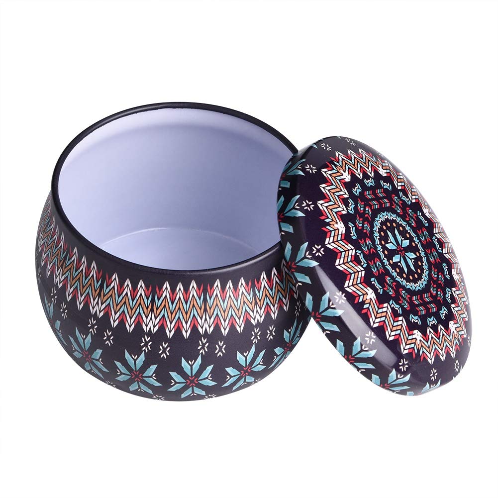 Premium Tinplate Storage Box - Airtight Metal Canister for Tea, Coffee, Candy & Jewelry | Locking Kitchen Container for Sugar, Spices & Dry Goods | Ideal for Home, Office & Gift Giving