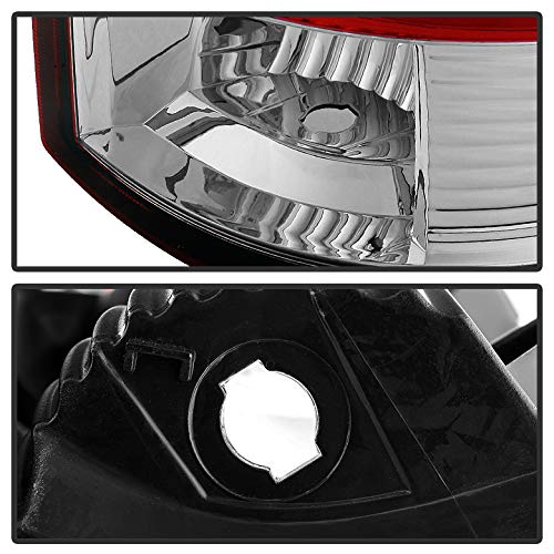 Dodge Ram 1500 2009-2018 & 2500/3500 2010-2018 LED Euro Style Tail Lights - Red Rear Brake Lamps for Enhanced Visibility & Style - Perfect for Night Driving, Off-Roading & Custom Truck Upgrades