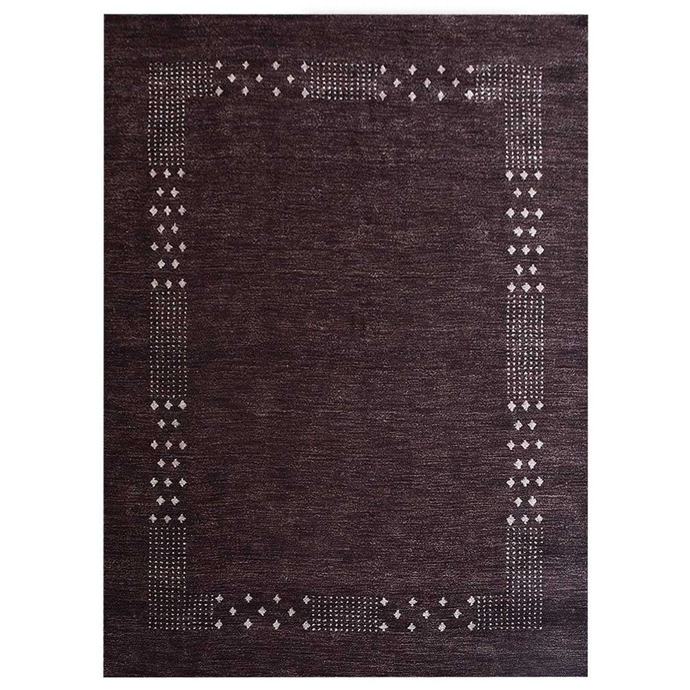 Hand-Knotted Sand-Colored Area Rug - Soft & Durable for Living Room, Bedroom, or Office Decor