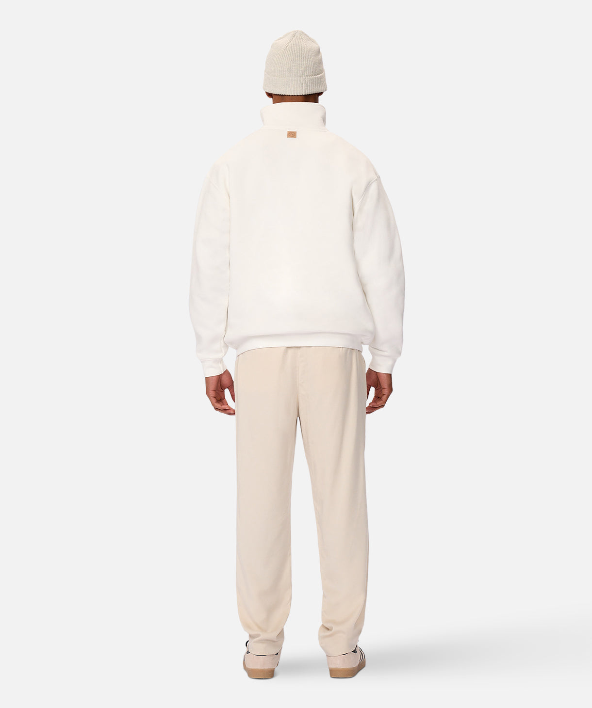 Staunton Tracktop Off White - Stylish Men's Athletic Jacket for Running & Outdoor Activities