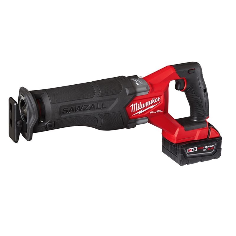 M18 FUEL 18V Brushless Cordless Reciprocating Saw Kit (2821-22) - Powerful Cutting Tool for Construction, Demolition & DIY Projects