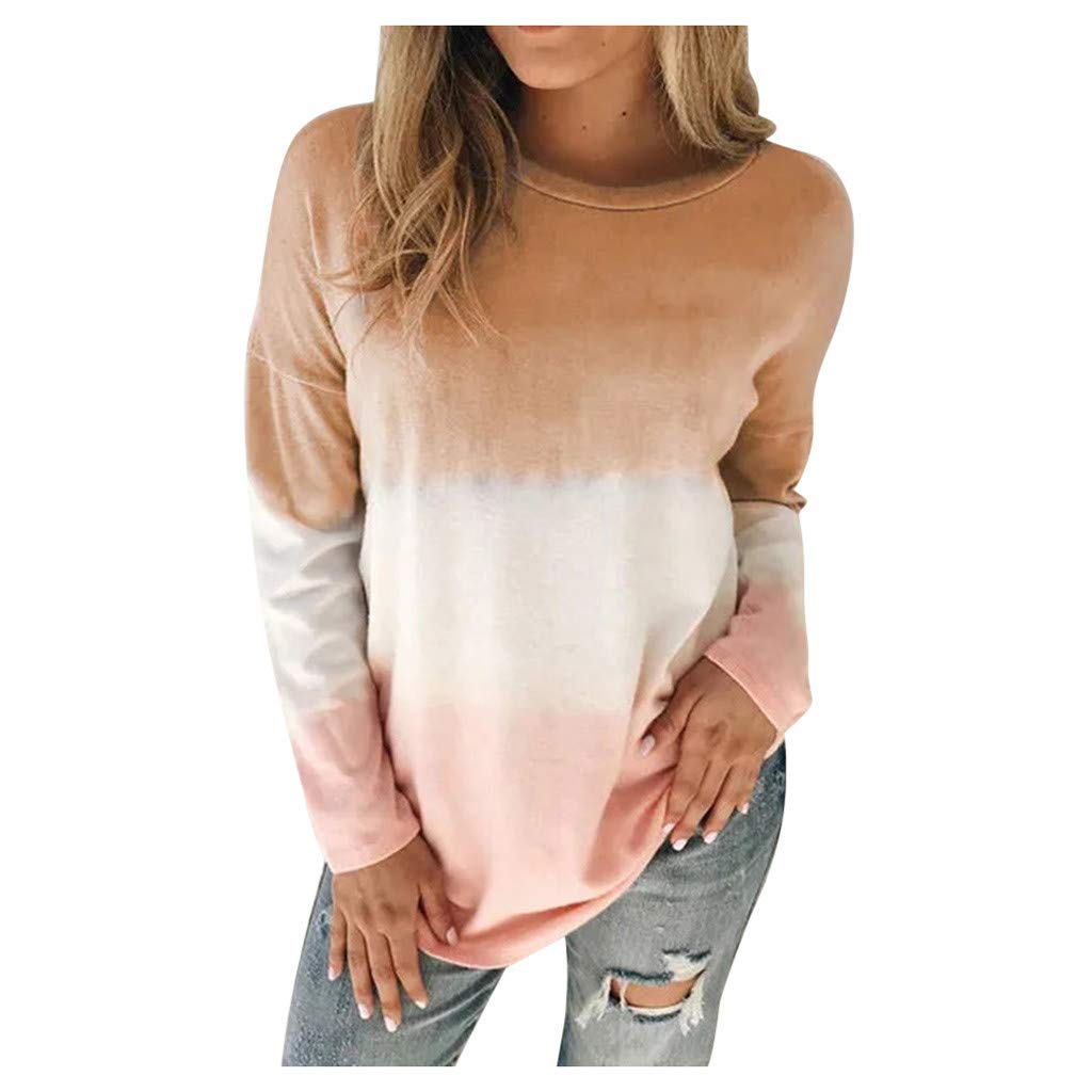 Women's Casual Crewneck Sweatshirt - Long Sleeve Loose Fit Pullover Tunic Top for Everyday Wear | Perfect for Work, Weekend & Layering Outfits