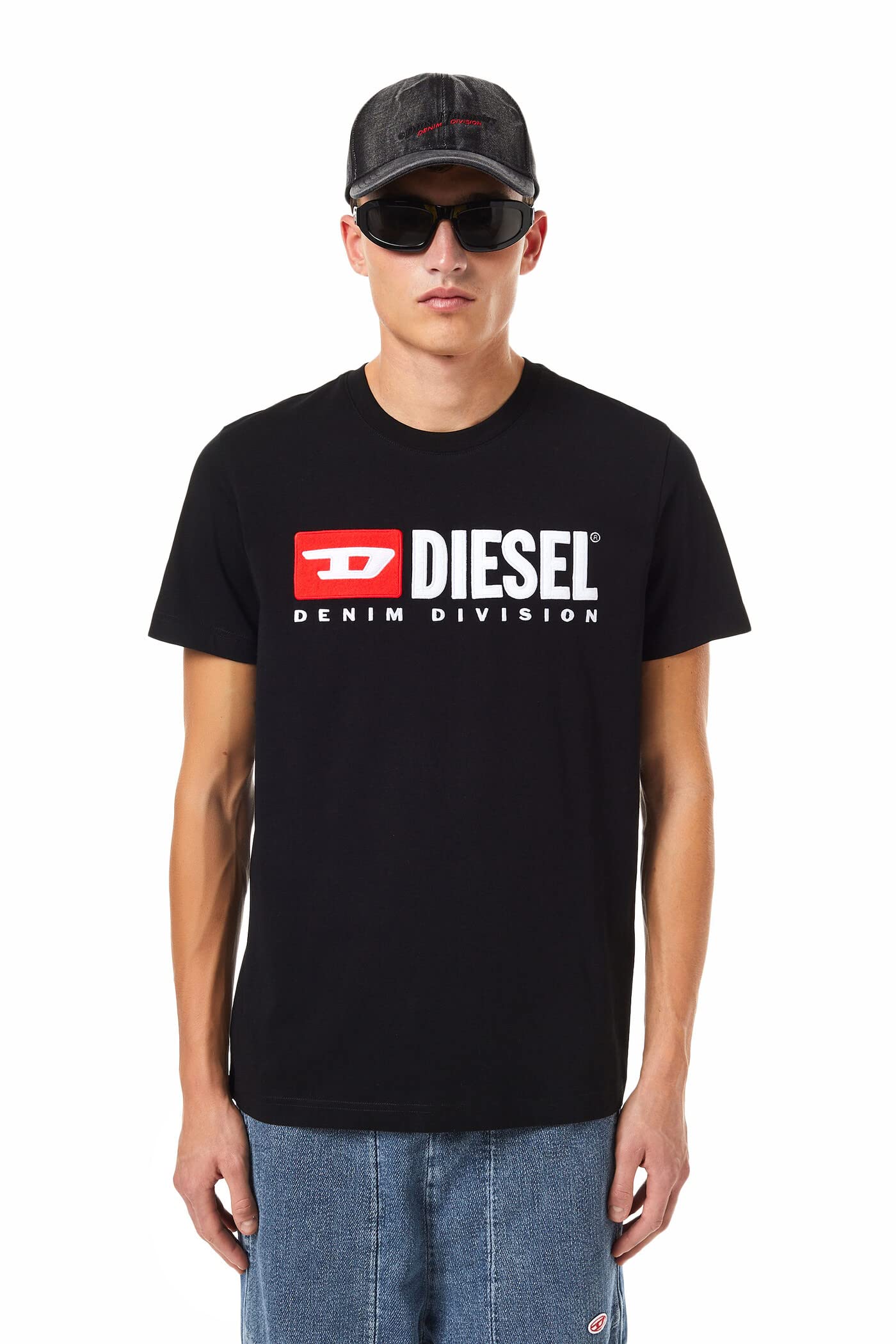 Diesel T-DIEGOR-DIV Men's Graphic T-Shirt - Soft Cotton Short Sleeve Tee for Casual Wear & Street Style Fashion