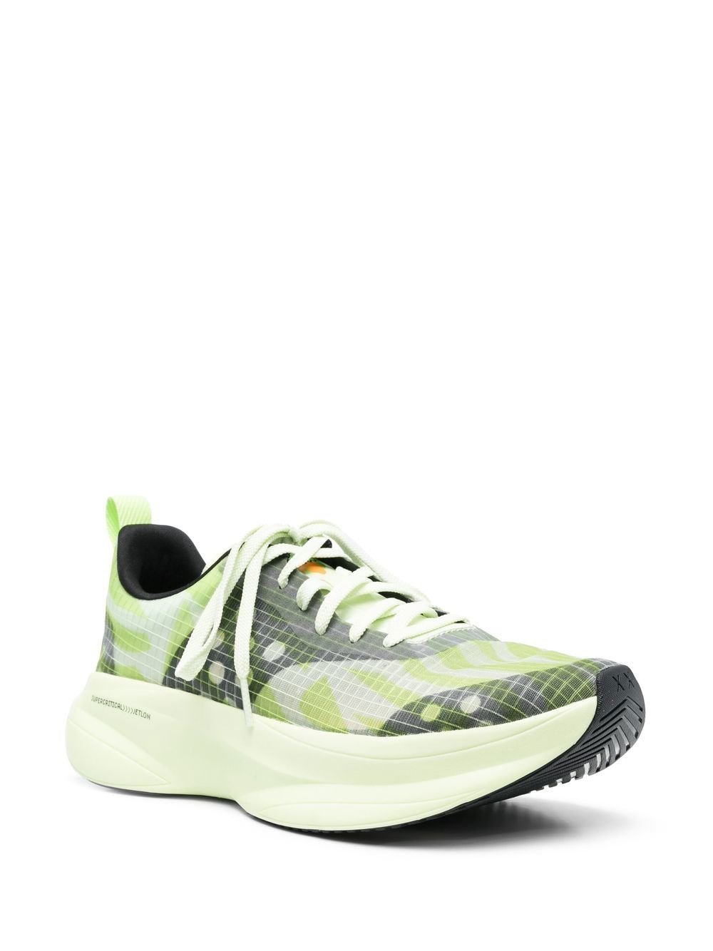 BRAND BLACK Sneakers for Men - Lightweight Comfortable Green Running Shoes for Jogging, Gym & Casual Wear