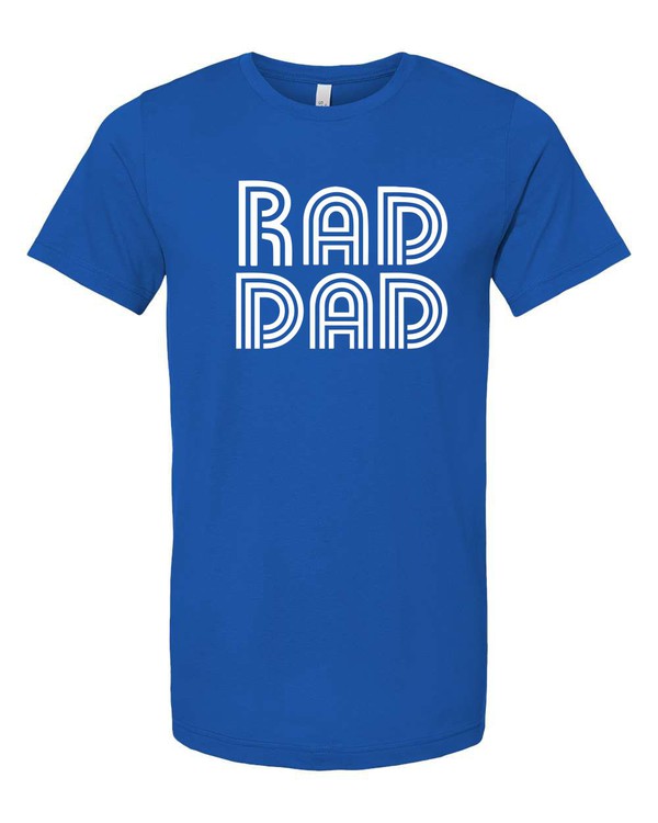 RAD DAD Softstyle T-Shirt - Comfortable Cotton Tee for Men - Perfect for Father's Day Gifts, Casual Wear & Family Outings