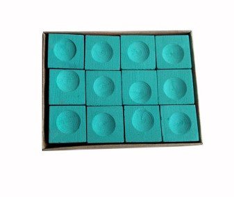Premium Billiard Chalk for Pool & Snooker - Blue Diamond Pool Cue Accessory - Essential Billiards Equipment for Professional & Home Game Rooms