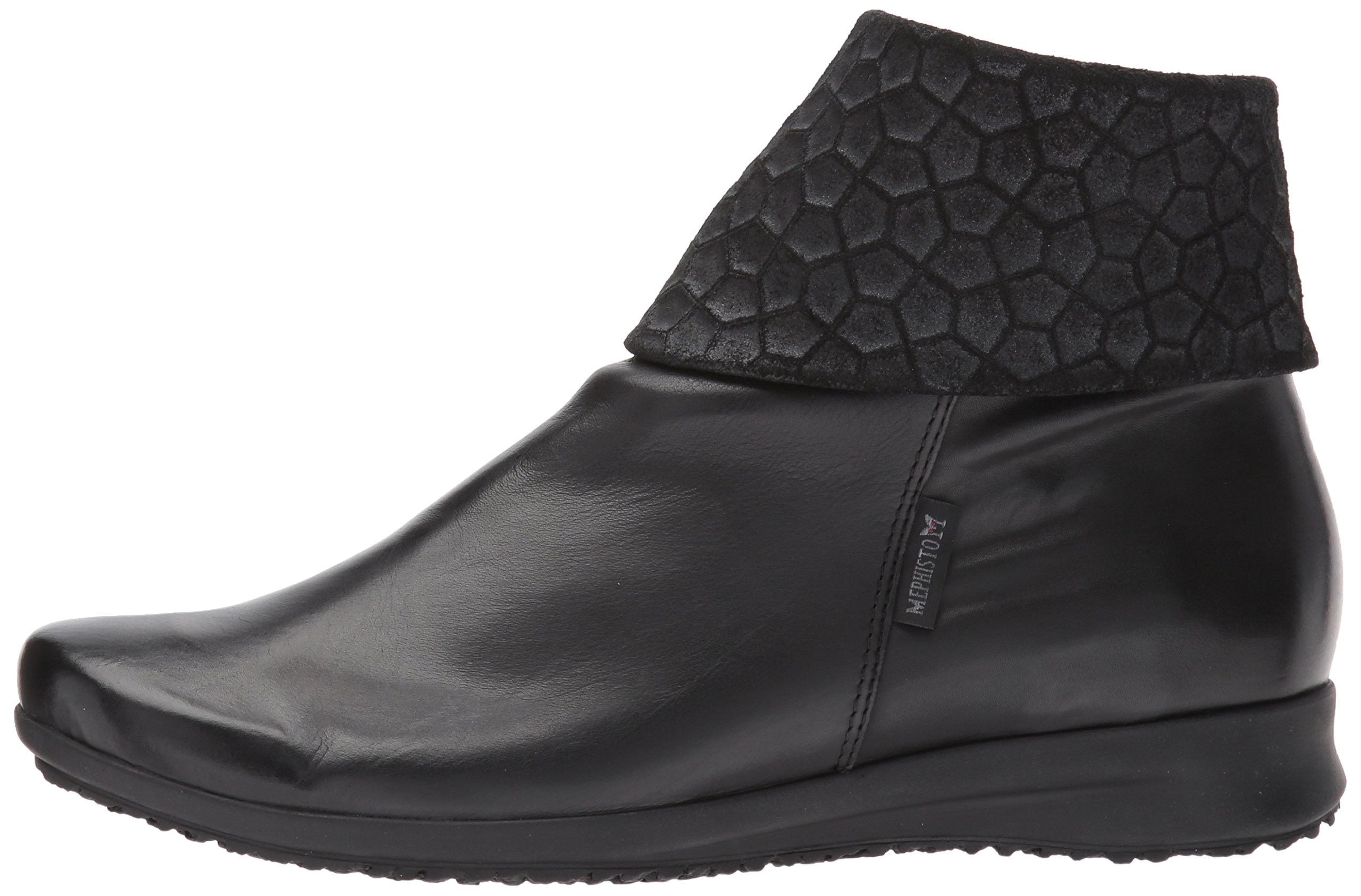 Mephisto Women's Fiducia Ankle Boots - Comfortable Black Leather Booties Size 6.5 | Perfect for Work, Travel & Everyday Wear