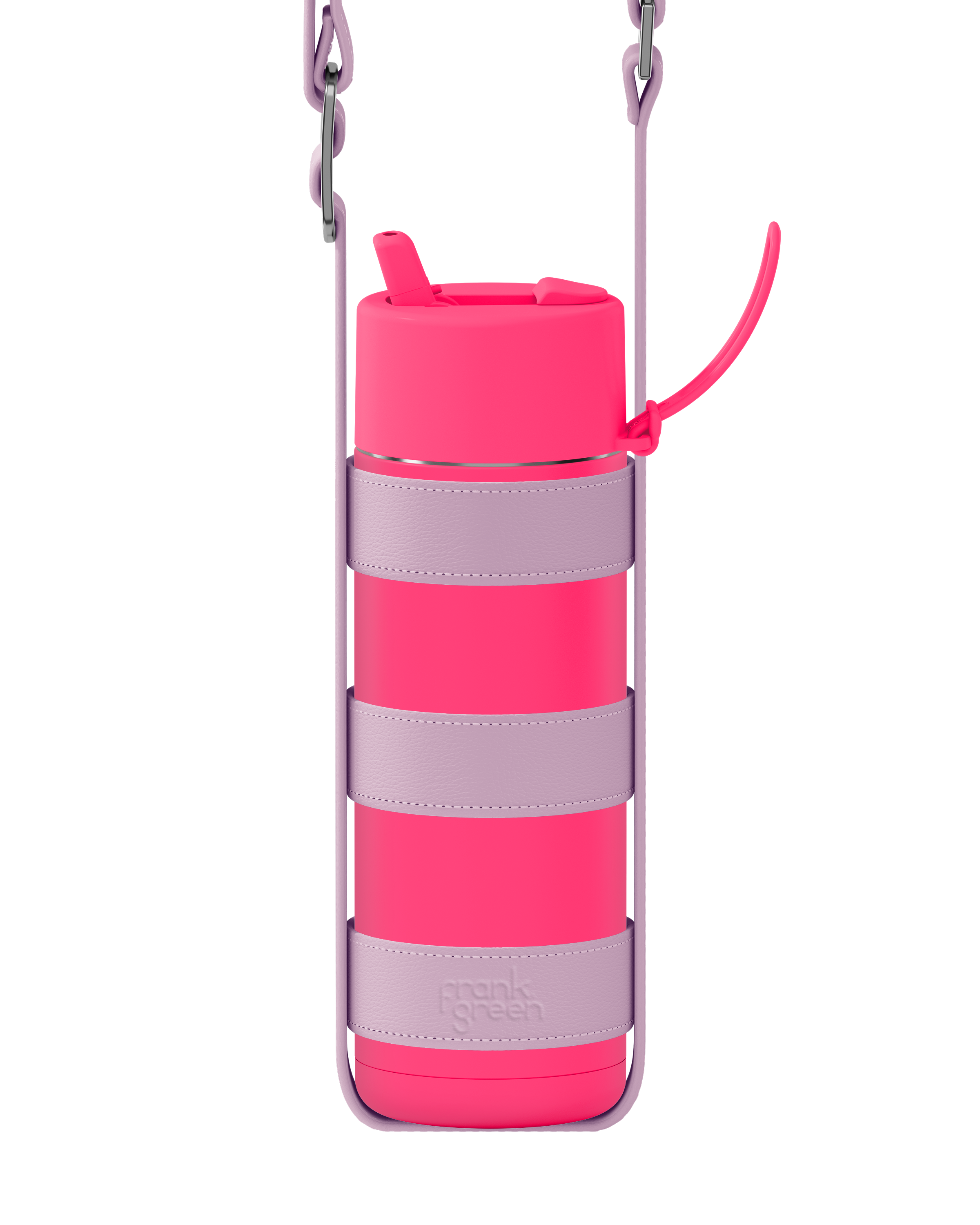 Insulated Water Bottle with Leak-Proof Holder - Stainless Steel Vacuum Flask & Carrying Case Set - Perfect for Gym, Hiking, Travel & Office Use
