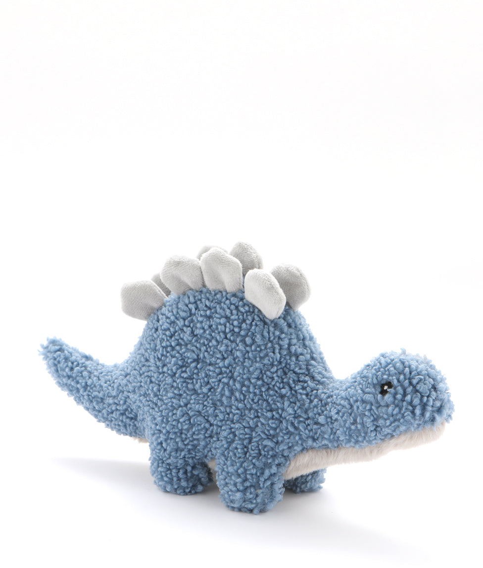 Baby Stu the Stegosaurus Plush Toy - Blue Dinosaur Stuffed Animal for Kids | Perfect for Nursery Decor, Cuddling & Gift Giving