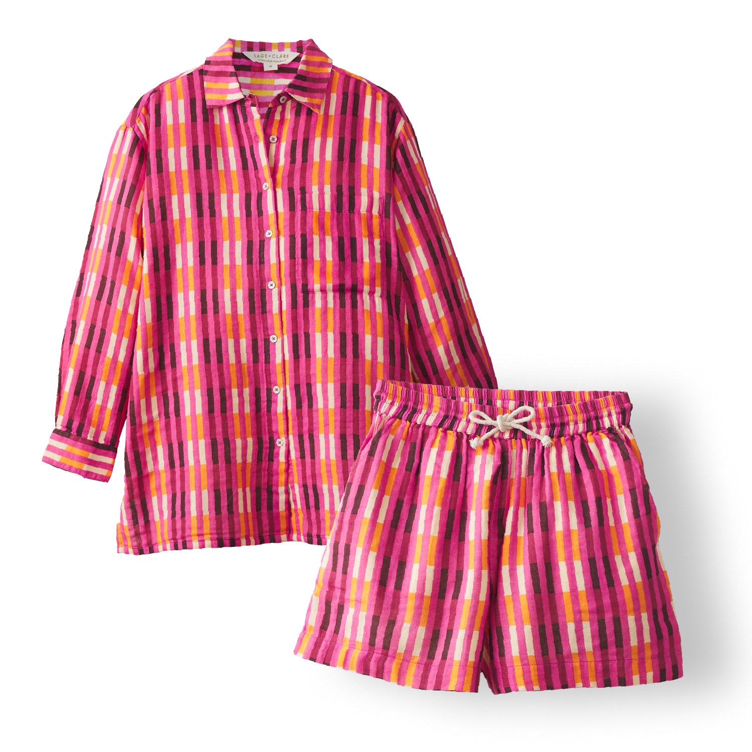 Chameli Cotton Resort Set for Women - Soft & Breathable Summer Outfit - Perfect for Beach Vacations, Poolside Lounging & Tropical Getaways