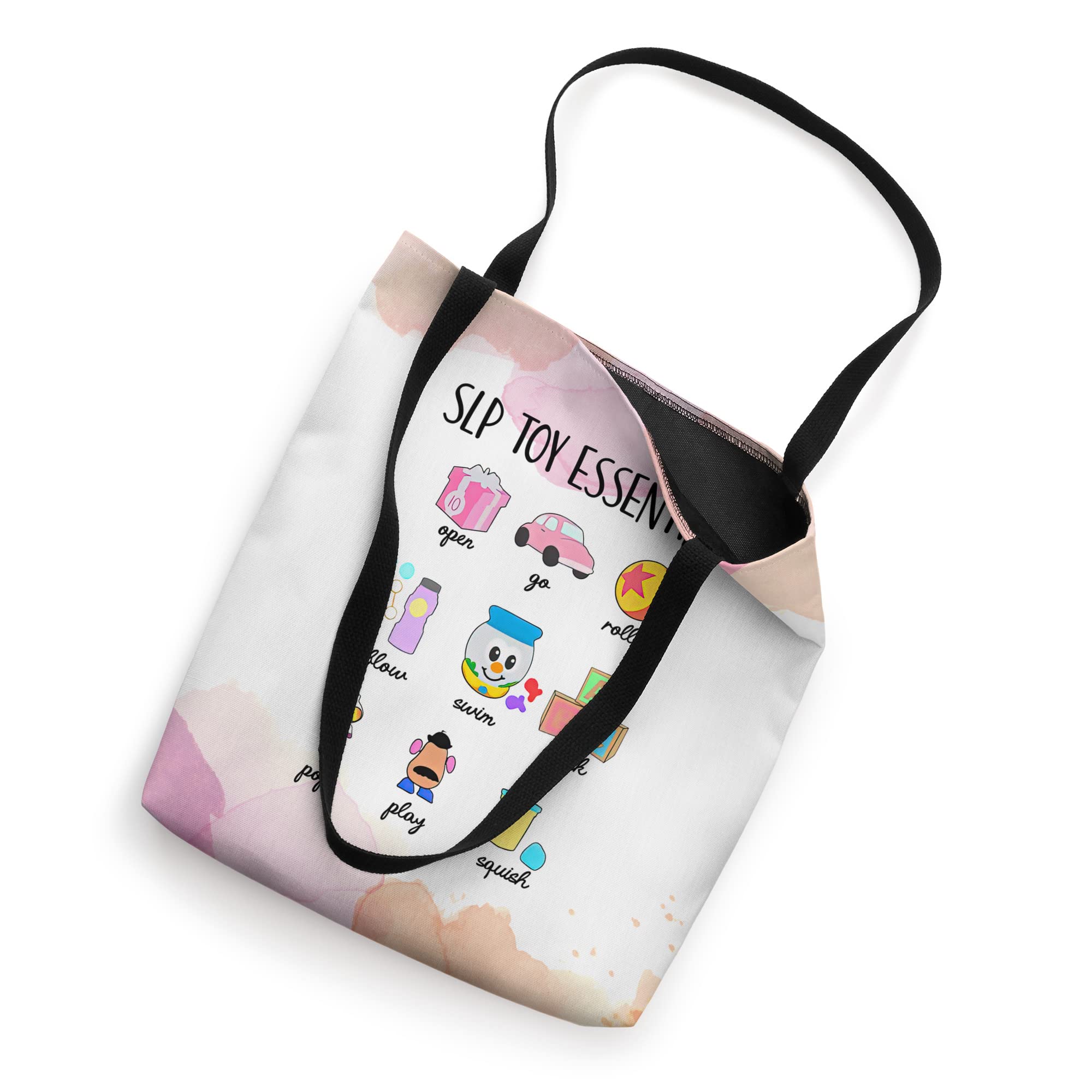 SLP Speech Therapy Tote Bag for Speech Pathologists - Durable & Spacious Therapist Work Bag for Kids' Therapy Sessions, School & Clinic Use