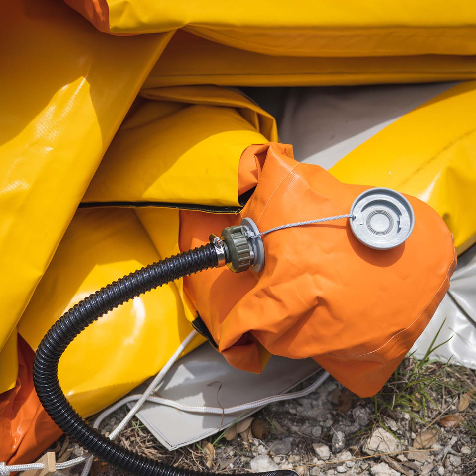 MIRA Safety DS1 Portable Emergency Decontamination Shower for Chemical Spills & Hazmat Situations - Ideal for First Responders, Industrial Workers & Outdoor Safety Kits