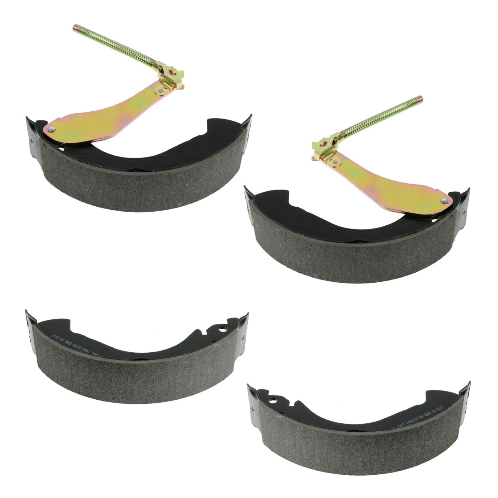 Rear Brake Drum Shoe Hardware Kit for Chevy Silverado & GMC Sierra 1500 - Complete Replacement Set for Smooth Braking Performance | Perfect for Off-Roading, Towing & Daily Commuting