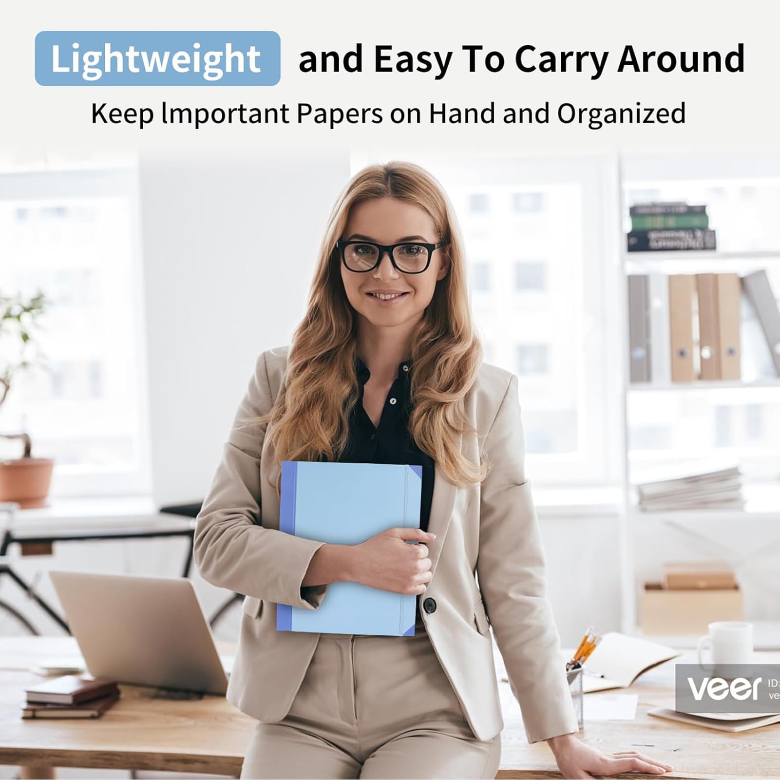 Veleron Life Organizer Binder - Secure Document Holder for Important Papers, Emergency Info, Birth Certificates & Passports | Perfect for Estate Planning, Family Records & Emergency Preparedness