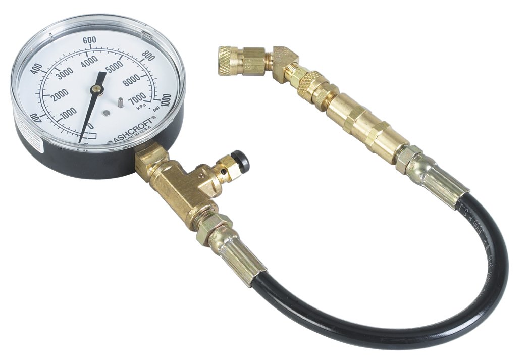 OTC 5021 Universal Diesel Engine Compression Tester Kit - Professional Diagnostic Tool for Truck, Tractor & Heavy Equipment Mechanics - Perfect for Engine Performance Testing & Maintenance