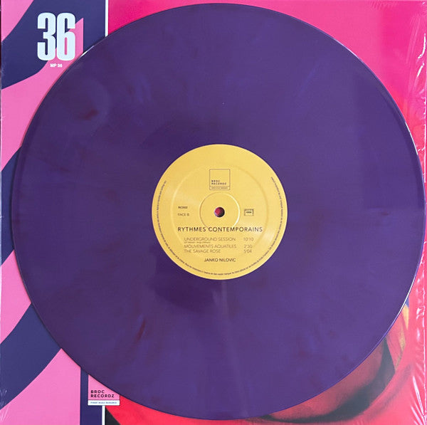 Janko Nilovic - Rythmes Contemporains LP Album (Limited Edition, Numbered, Reissue, Remastered, Vinyl) Mint Condition - Perfect for Jazz Collectors & Vinyl Enthusiasts