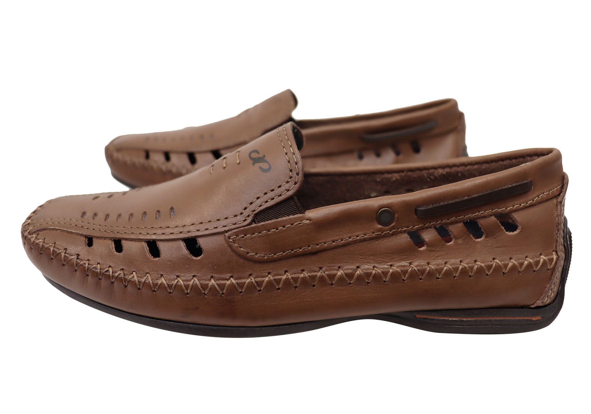 Nigel Men's Comfortable Leather Loafers - Handmade in Brazil - Premium Casual & Dress Shoes for Business, Travel & Everyday Wear
