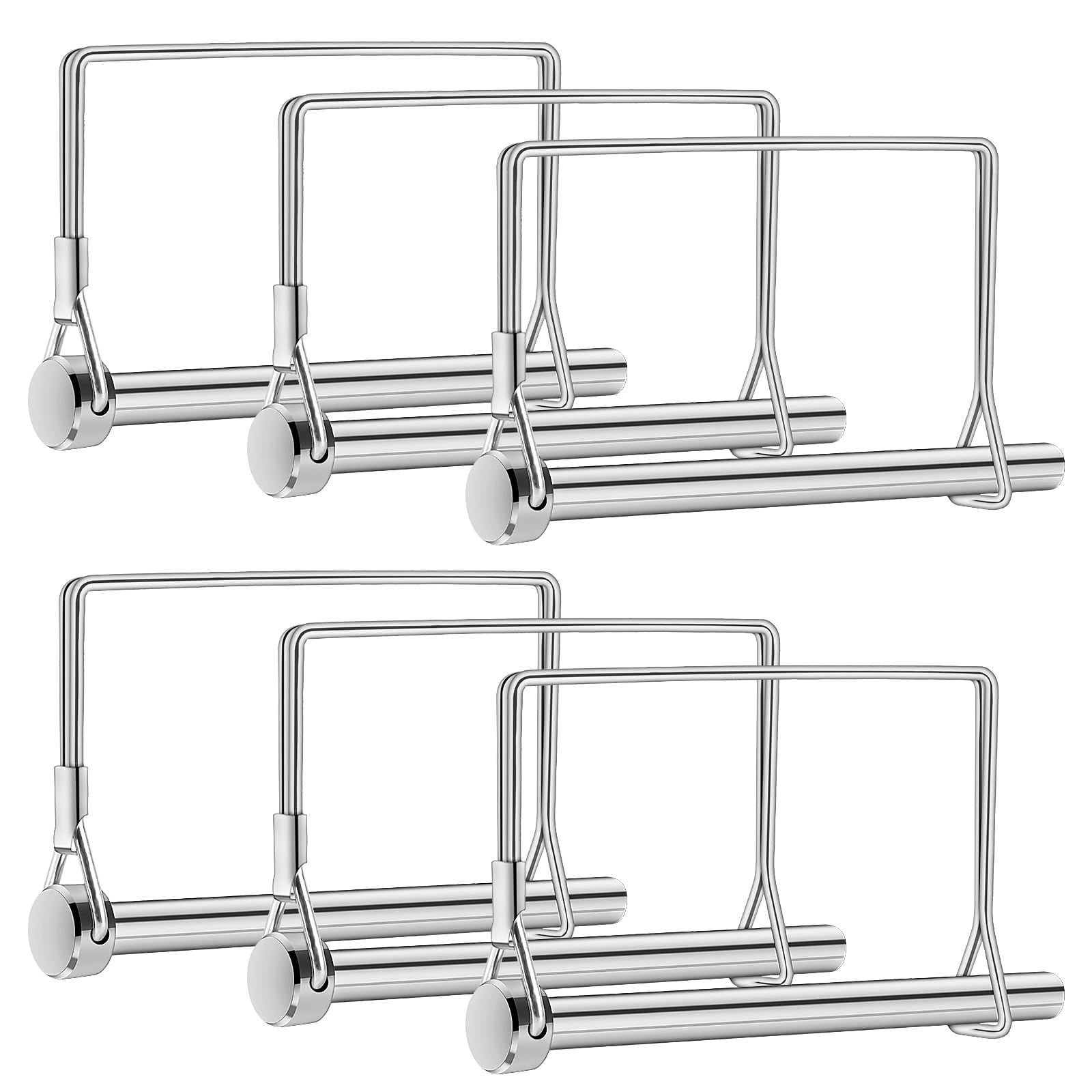 6 Pcs Heavy-Duty Trailer Coupler Pins 5/16