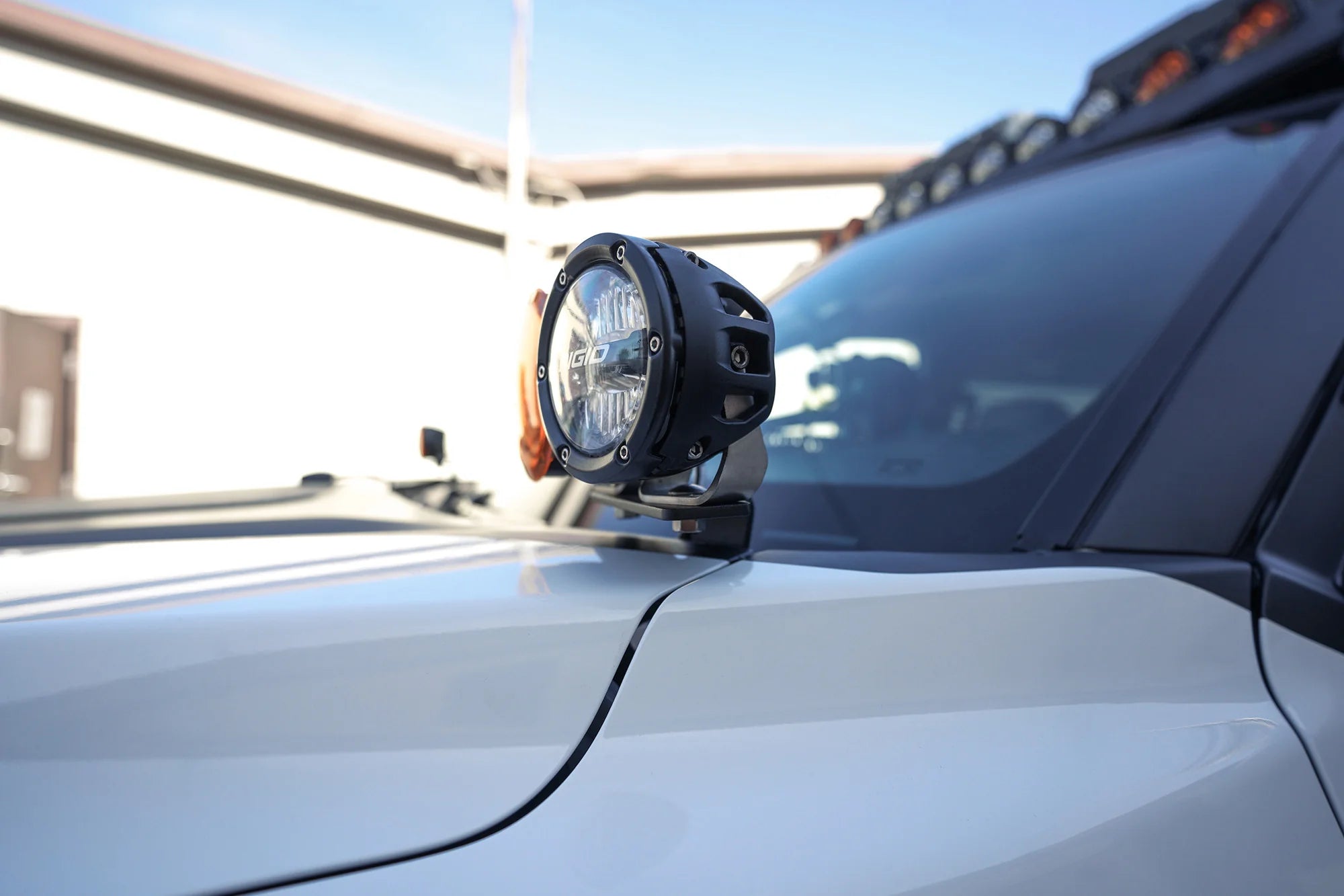 Rago Fabrication Dual Ditch Light Brackets for 2022+ Toyota Tundra - Heavy Duty Off-Road LED Light Mounting Kit - Perfect for Night Driving & Off-Road Adventures