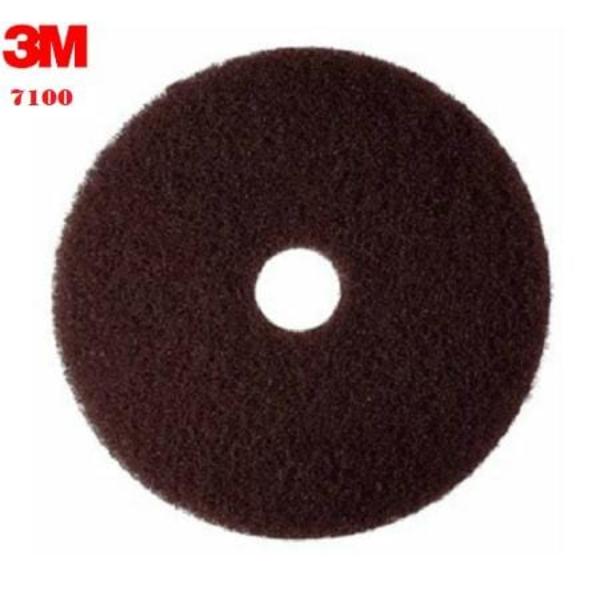 3M 16-Inch Floor Pads for Commercial Cleaning - 406mm Heavy Duty Buffing Pads for Polishers & Floor Machines - Perfect for Hardwood, Tile & Concrete Floors