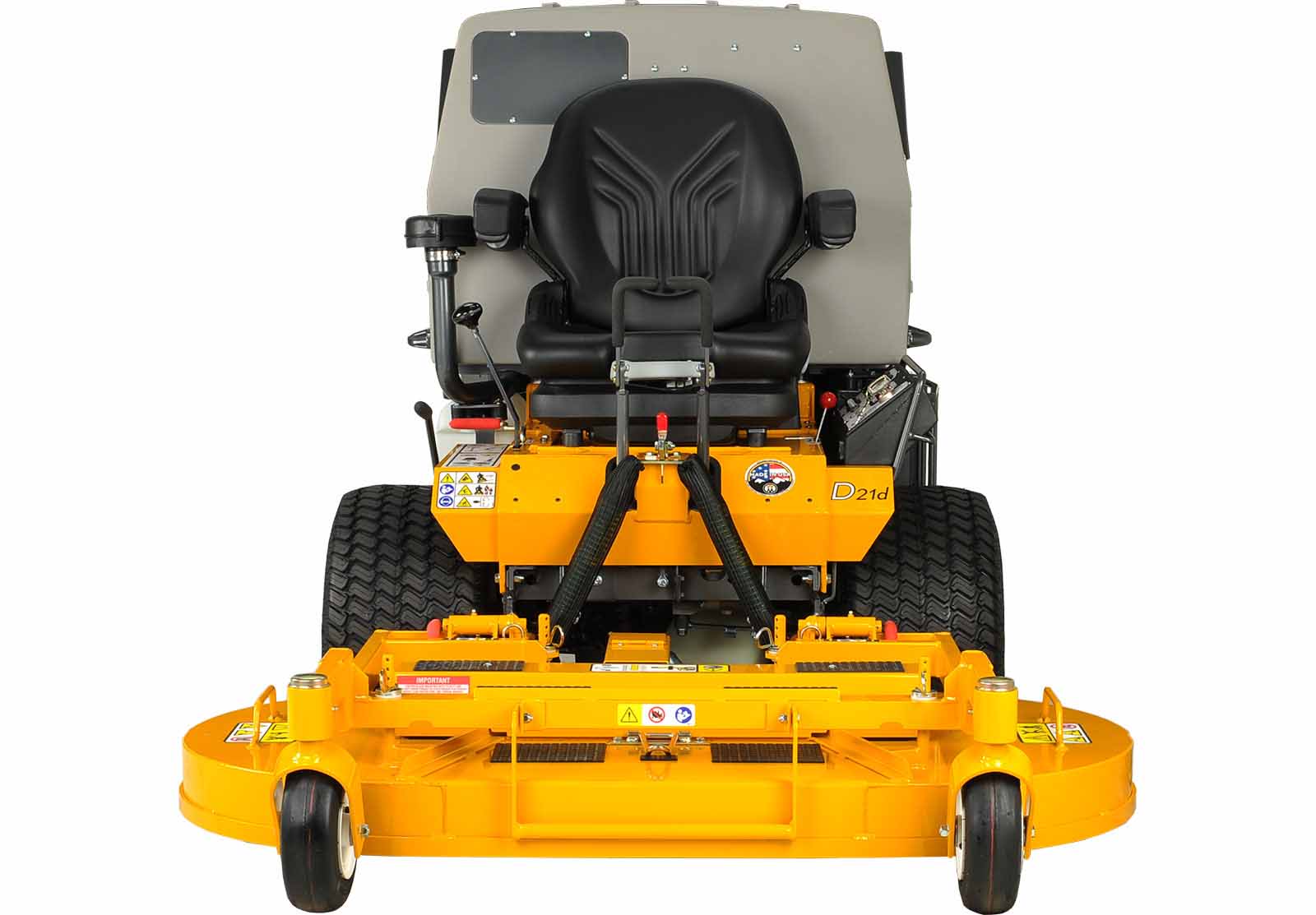 Walker MD21DGHSH 21HP Diesel Lawn Mower with High Dump Grass Catcher - Commercial Grade Zero Turn Mower for Large Yards & Landscaping Businesses