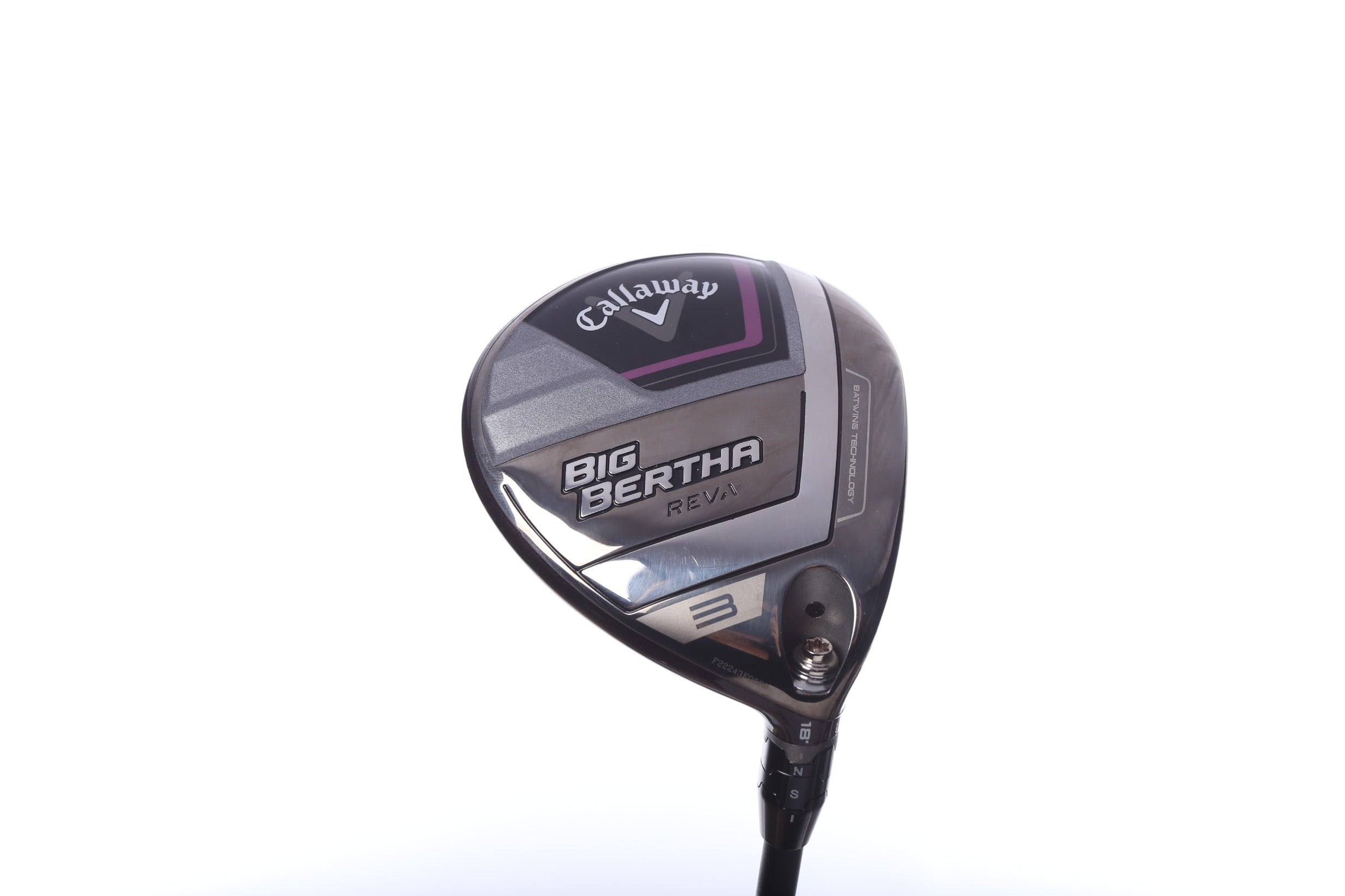 Used Callaway Big Bertha REVA 23 3 Wood Golf Club - Right Handed 18° Ladies Flex - Perfect for Women Golfers on the Course