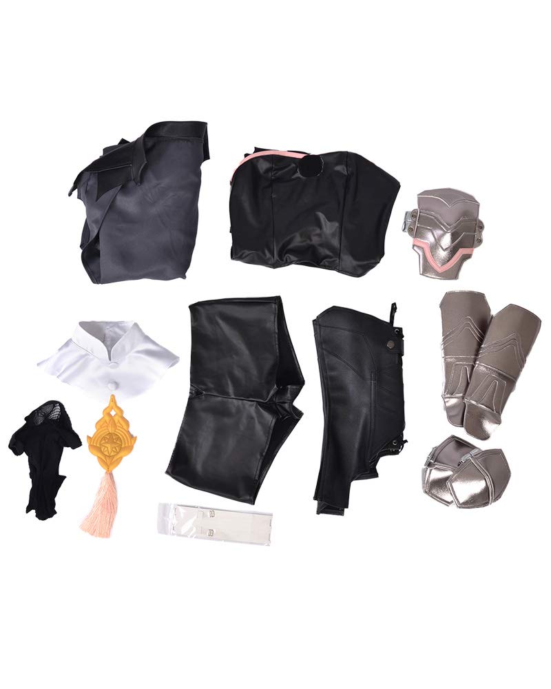 Fire Game Female Cosplay Costume Outfit for Women - High-Quality Game Character Costume for Cosplay, Halloween & Anime Conventions