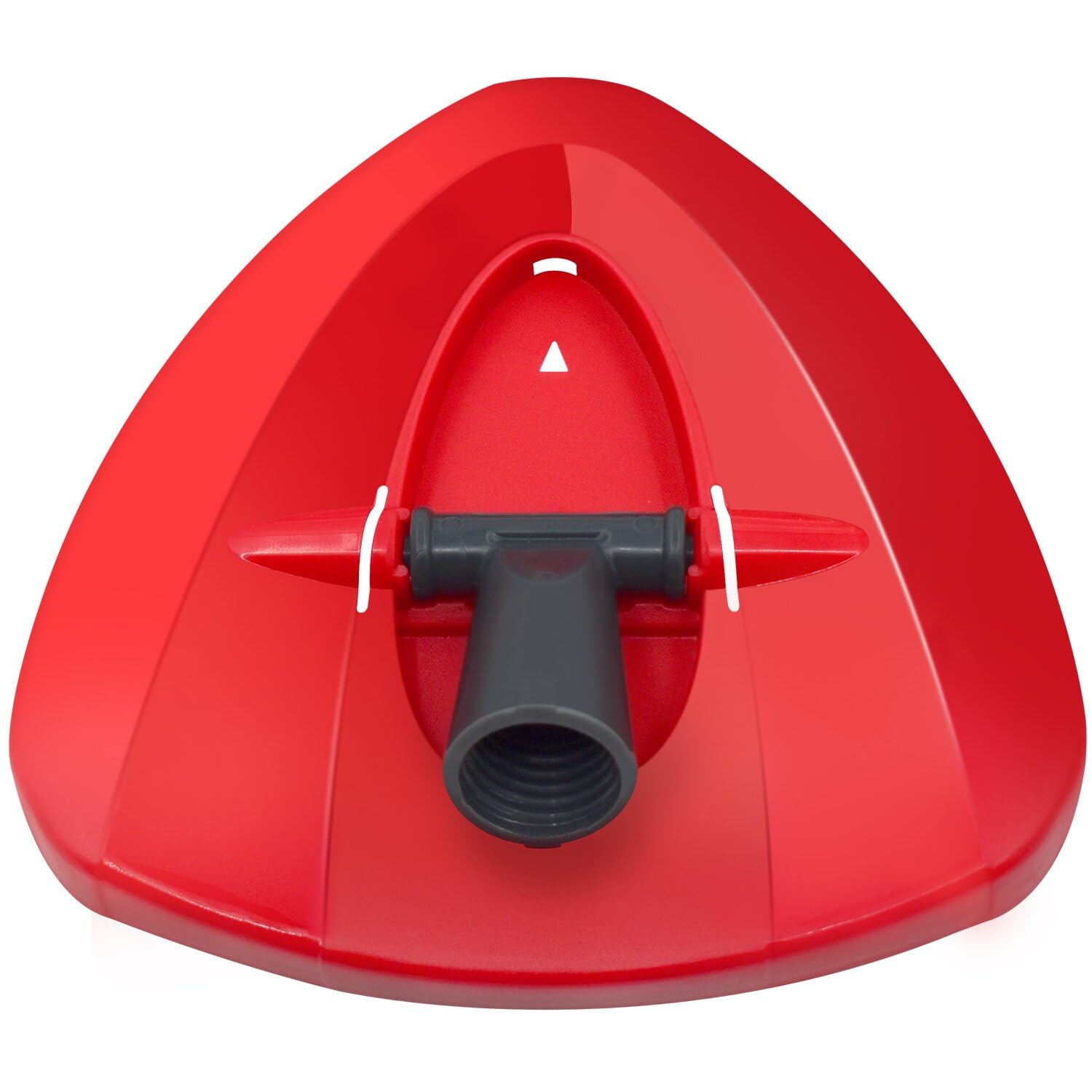 Oceda EasyWring Spin Mop Replacement Head - Compatible with 1-Tank System Mop, Rotating Triangle Mop Head Cover & Plastic Base Accessories | Perfect for Kitchen, Bathroom & Hard Floor Cleaning